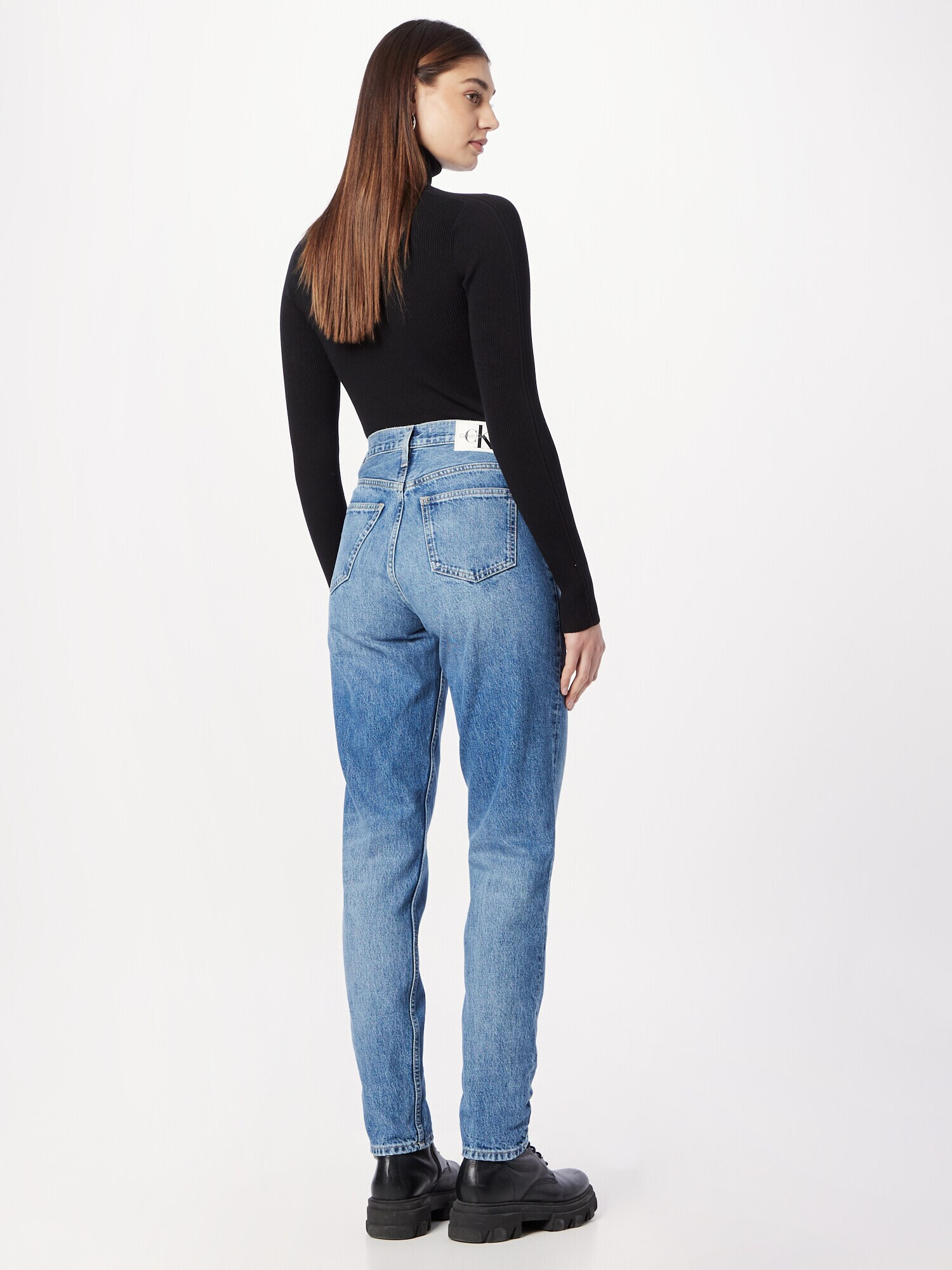 Calvin Klein Jeans Jeans 'Mama' albastru denim - Pled.ro