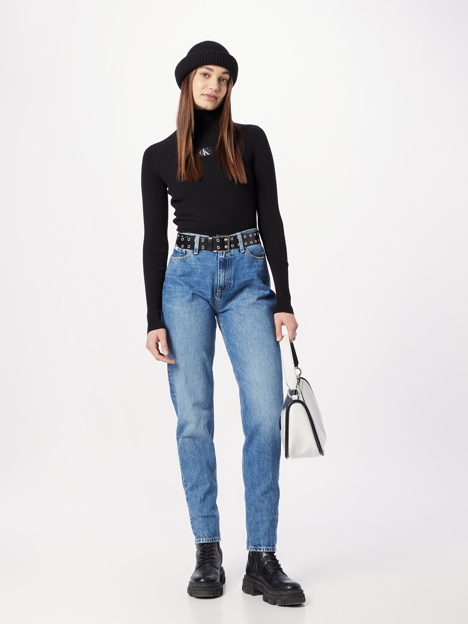 Calvin Klein Jeans Jeans 'Mama' albastru denim - Pled.ro