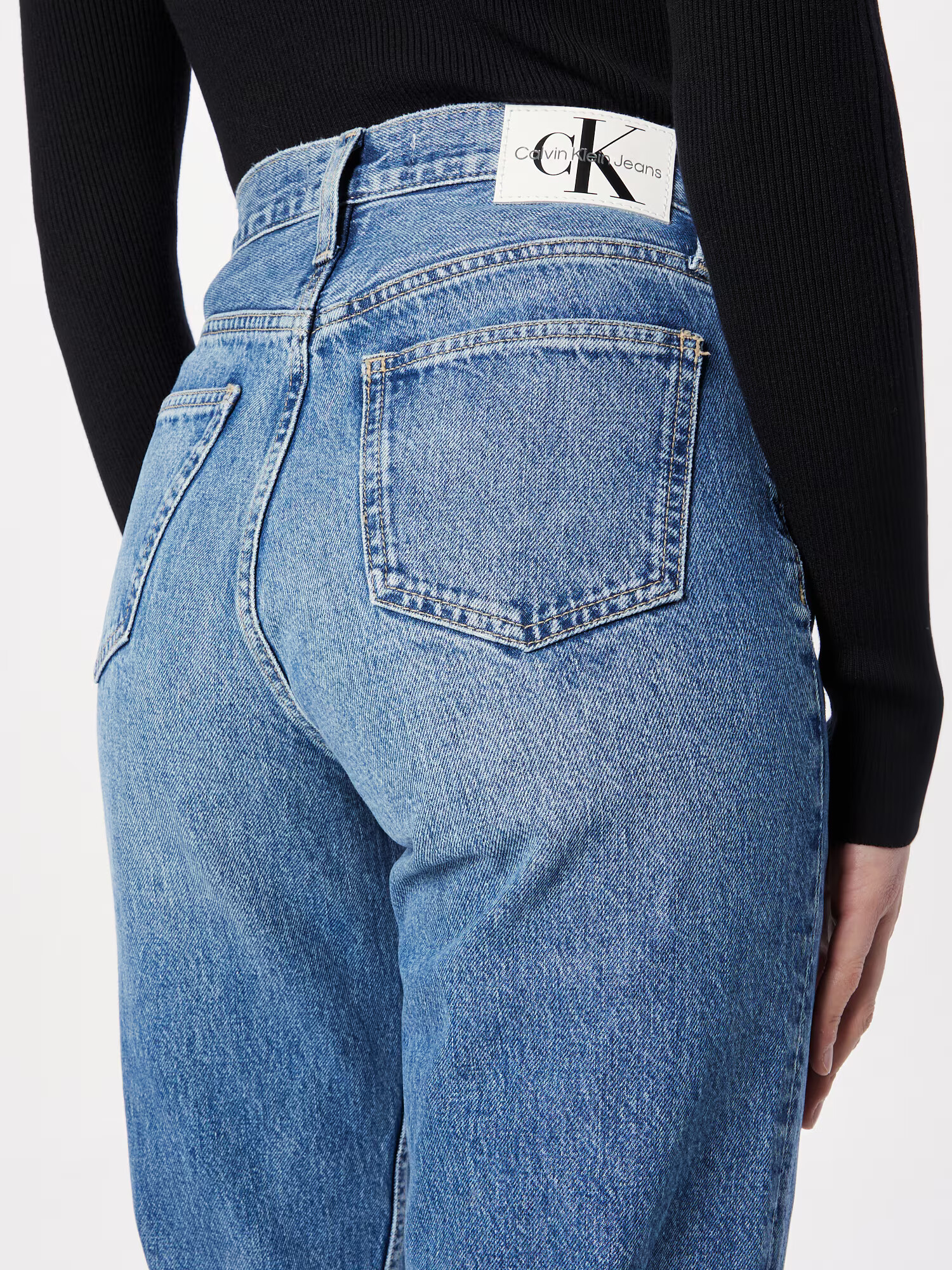 Calvin Klein Jeans Jeans 'Mama' albastru denim - Pled.ro