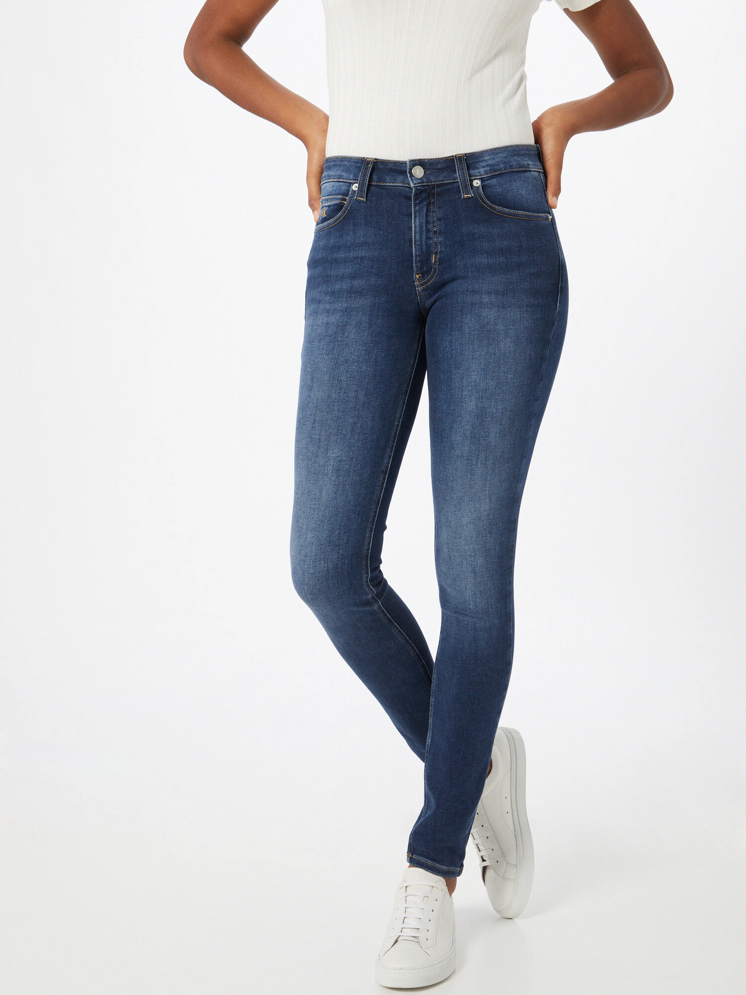 Calvin Klein Jeans Jeans albastru denim - Pled.ro