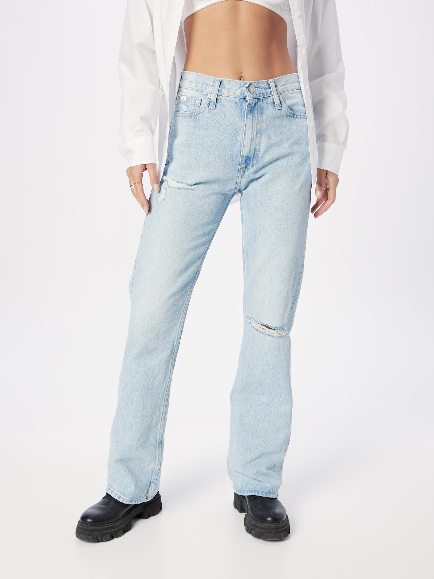 Calvin Klein Jeans Jeans albastru denim - Pled.ro