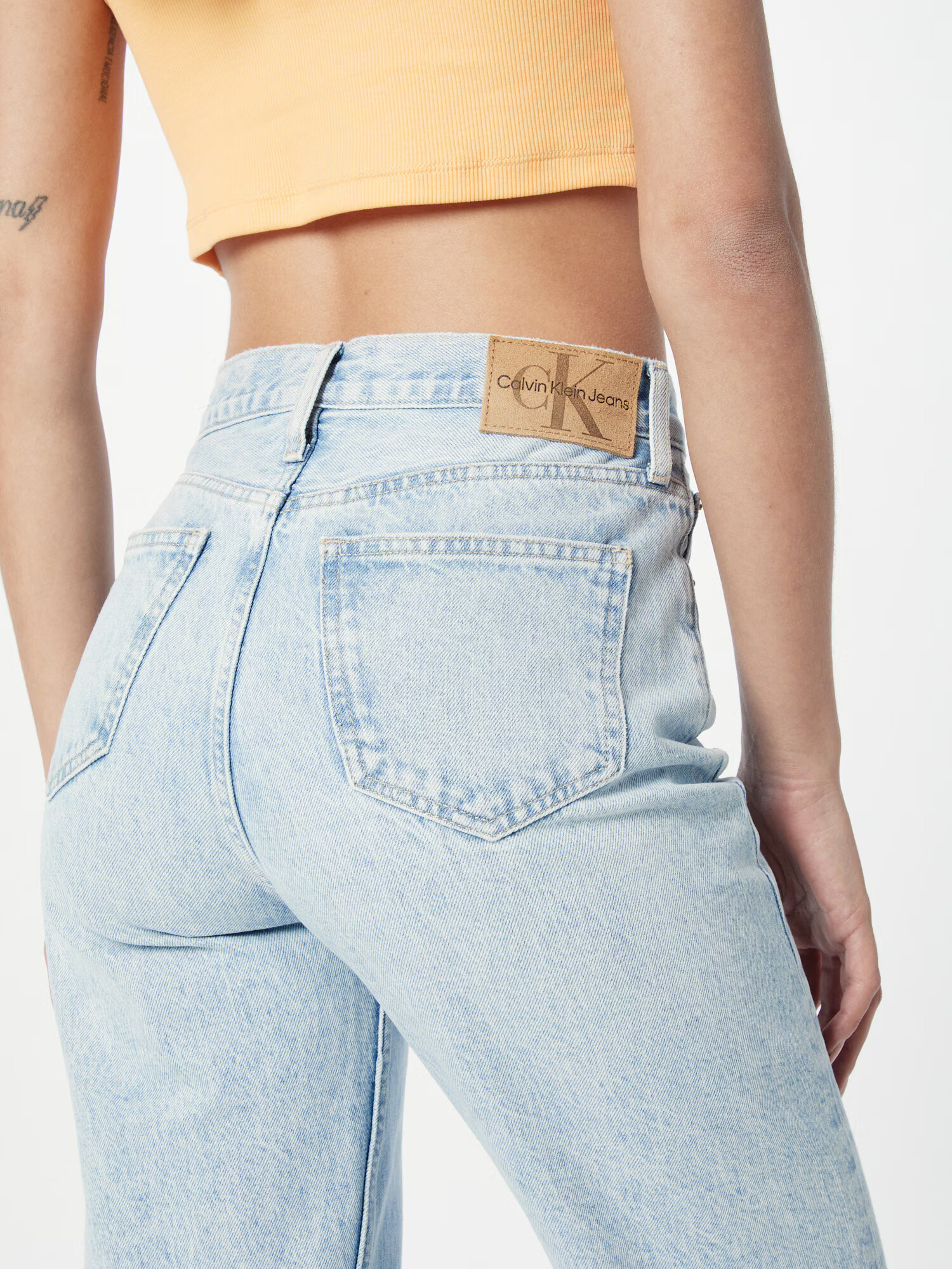 Calvin Klein Jeans Jeans albastru denim - Pled.ro