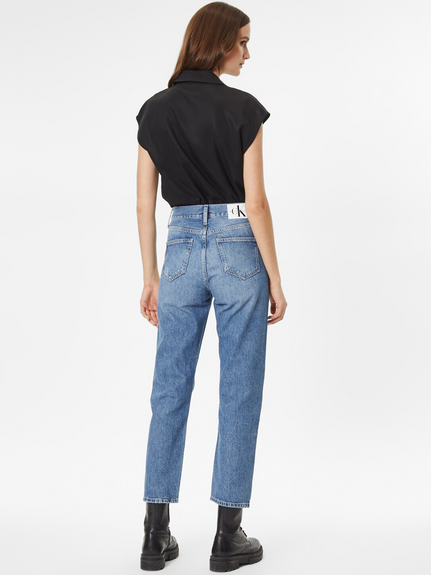 Calvin Klein Jeans Jeans albastru denim - Pled.ro