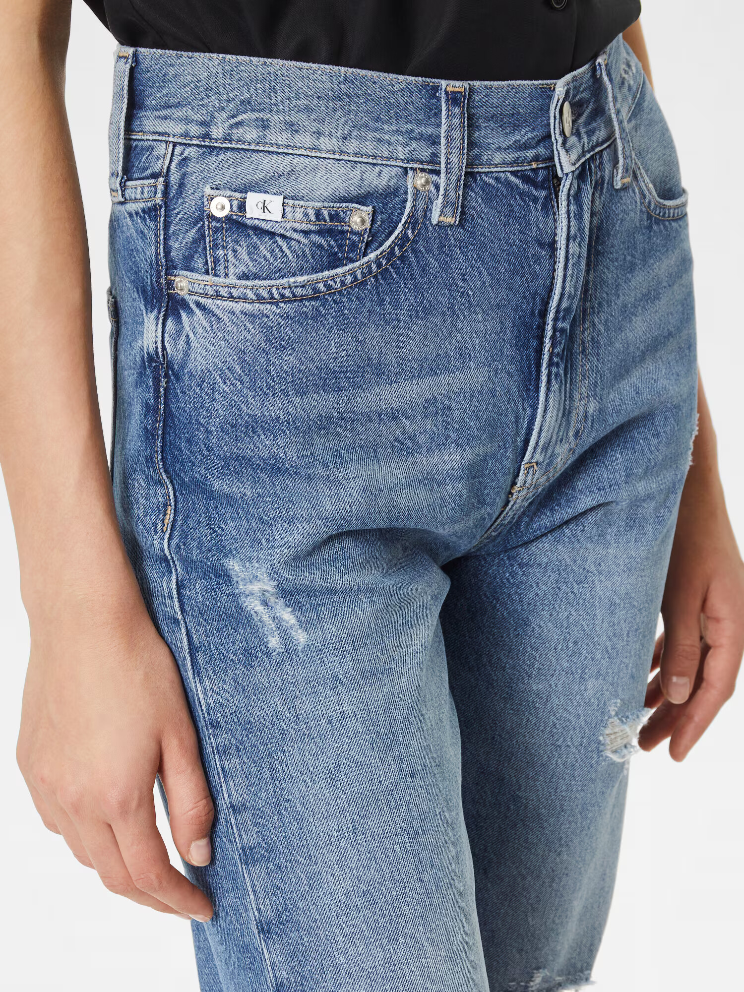 Calvin Klein Jeans Jeans albastru denim - Pled.ro