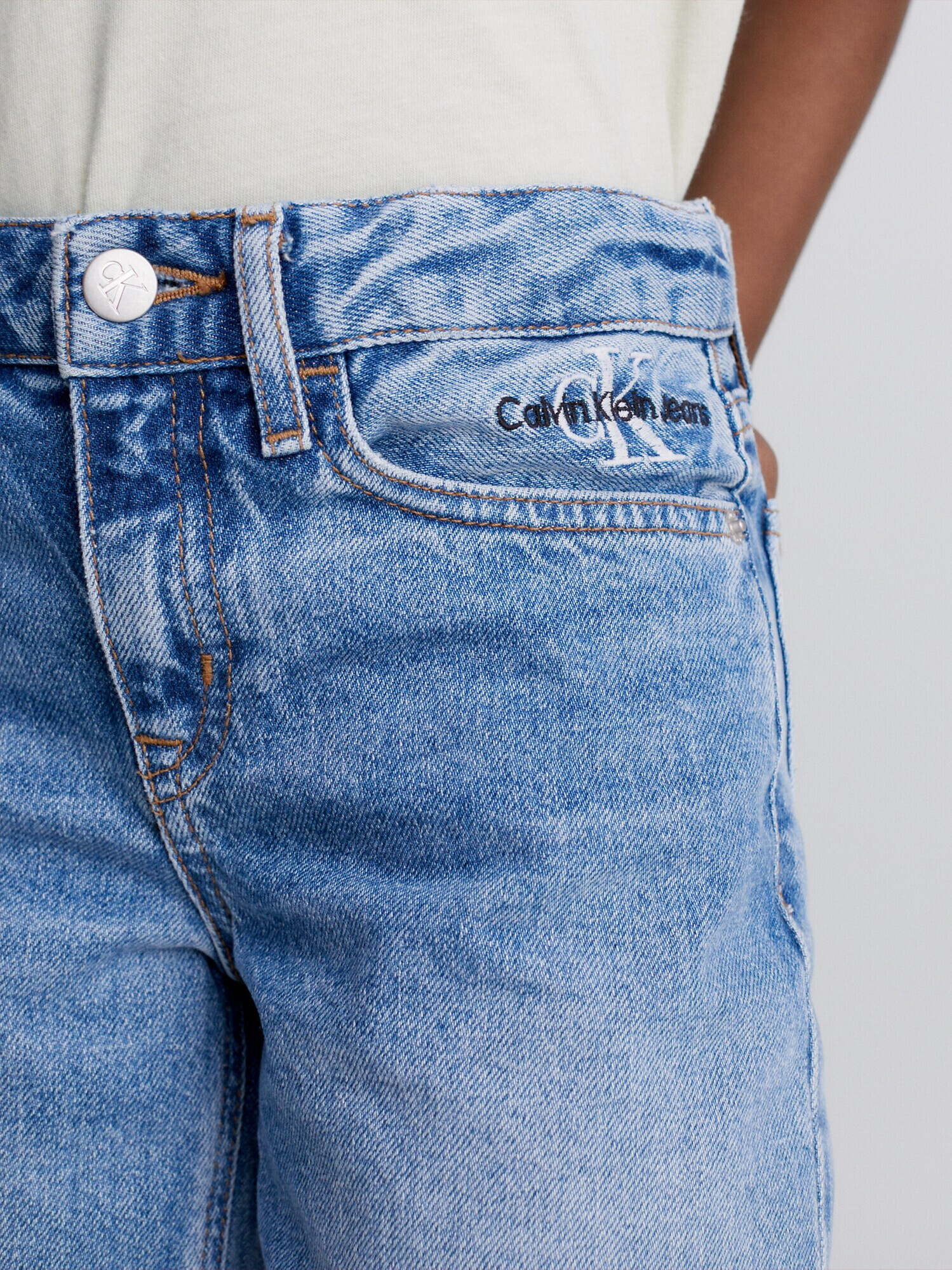 Calvin Klein Jeans Jeans albastru denim - Pled.ro