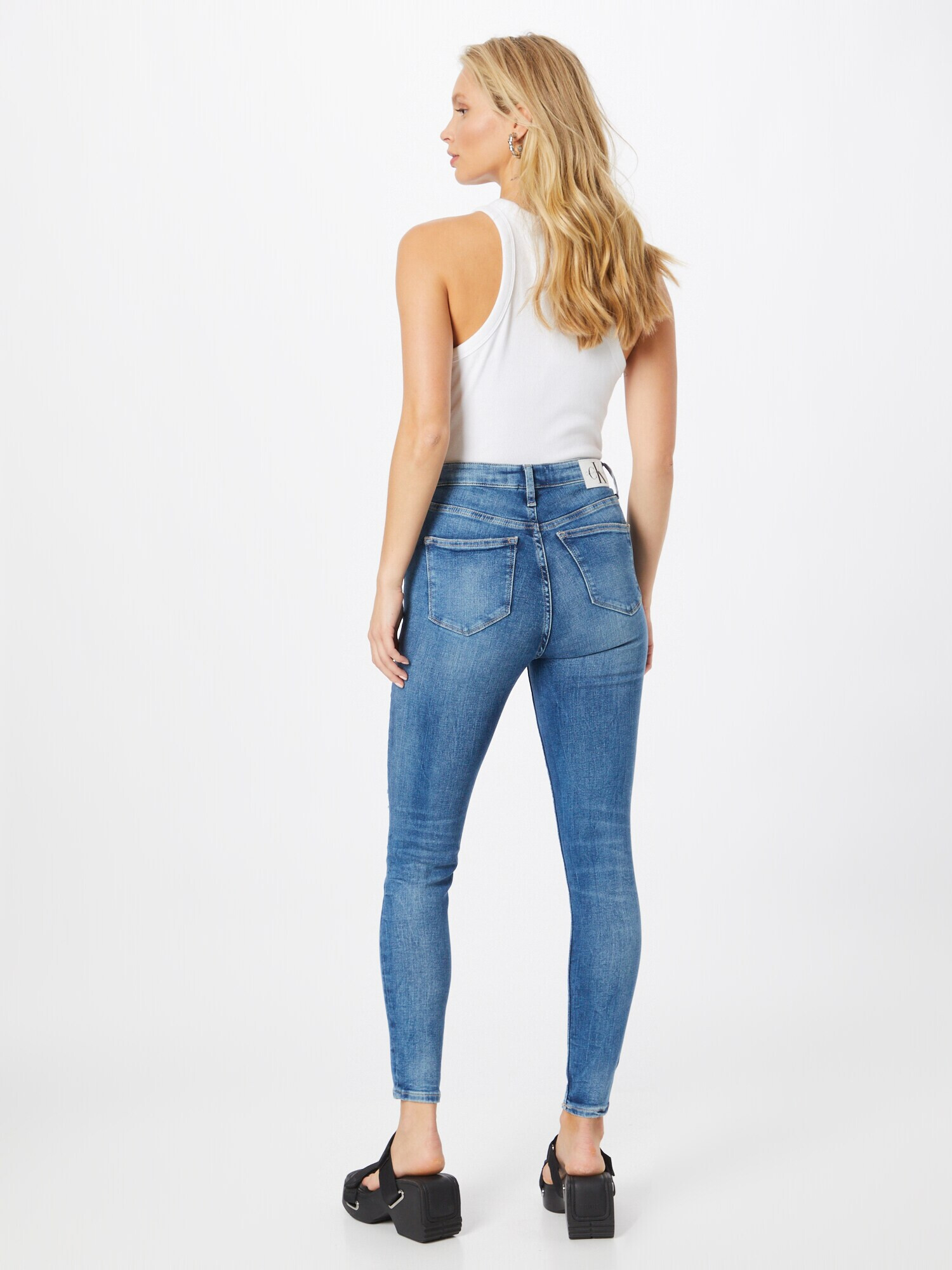 Calvin Klein Jeans Jeans albastru denim - Pled.ro