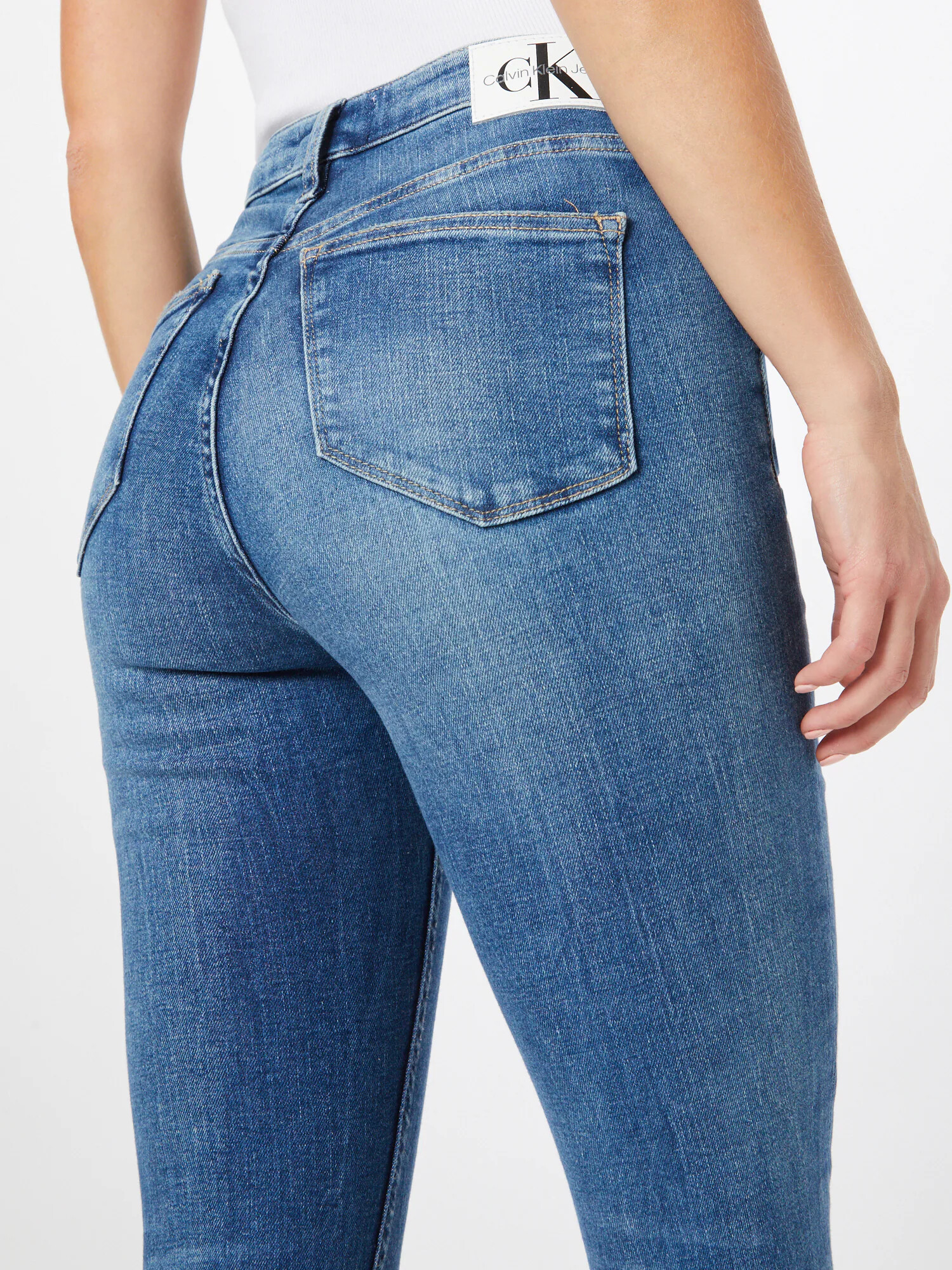 Calvin Klein Jeans Jeans albastru denim - Pled.ro