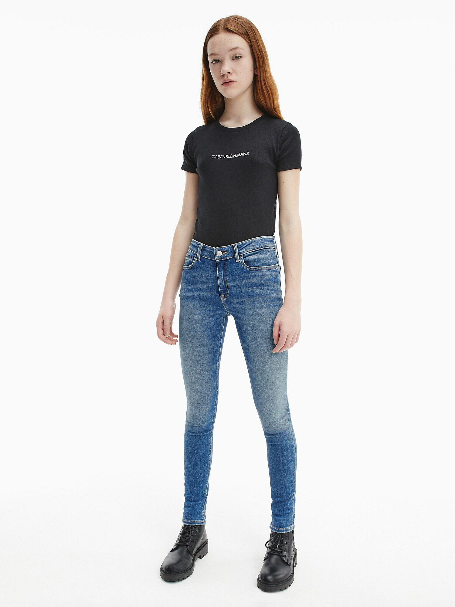 Calvin Klein Jeans Jeans albastru denim - Pled.ro