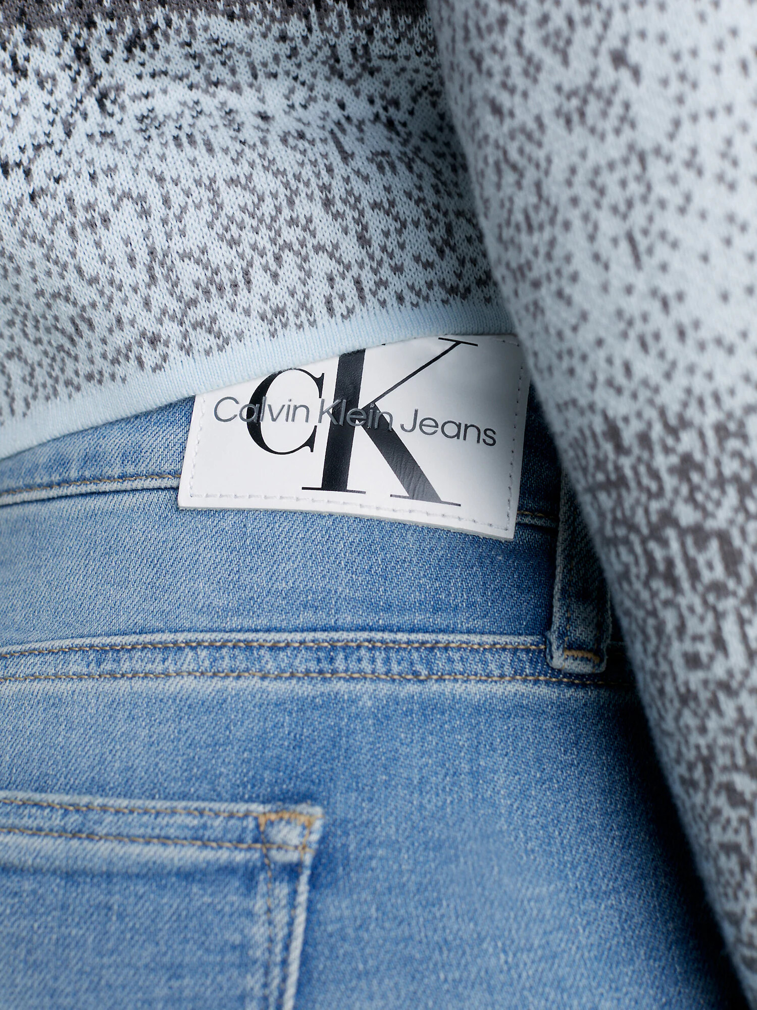 Calvin Klein Jeans Jeans albastru denim - Pled.ro