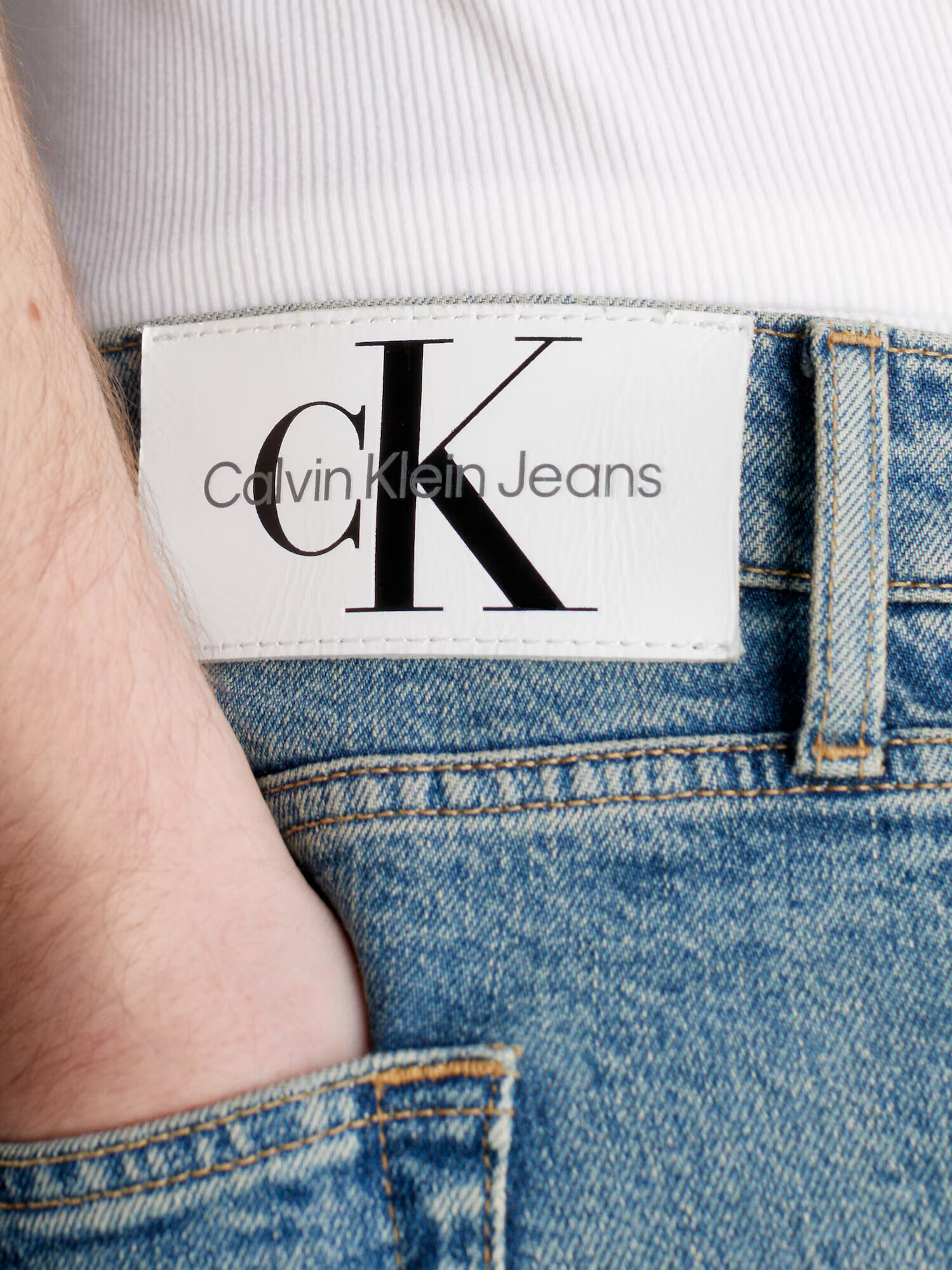 Calvin Klein Jeans Jeans albastru denim - Pled.ro