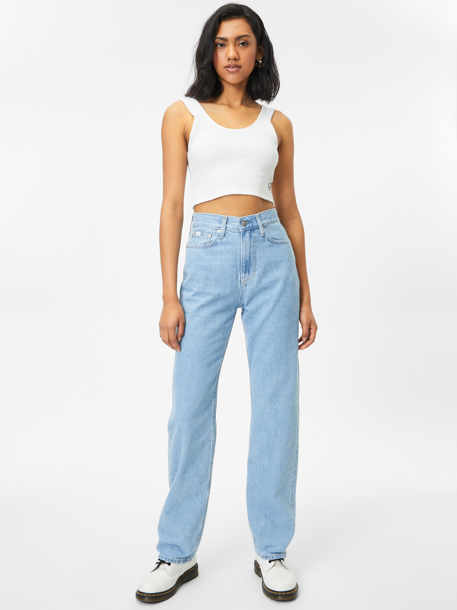 Calvin Klein Jeans Jeans albastru denim - Pled.ro