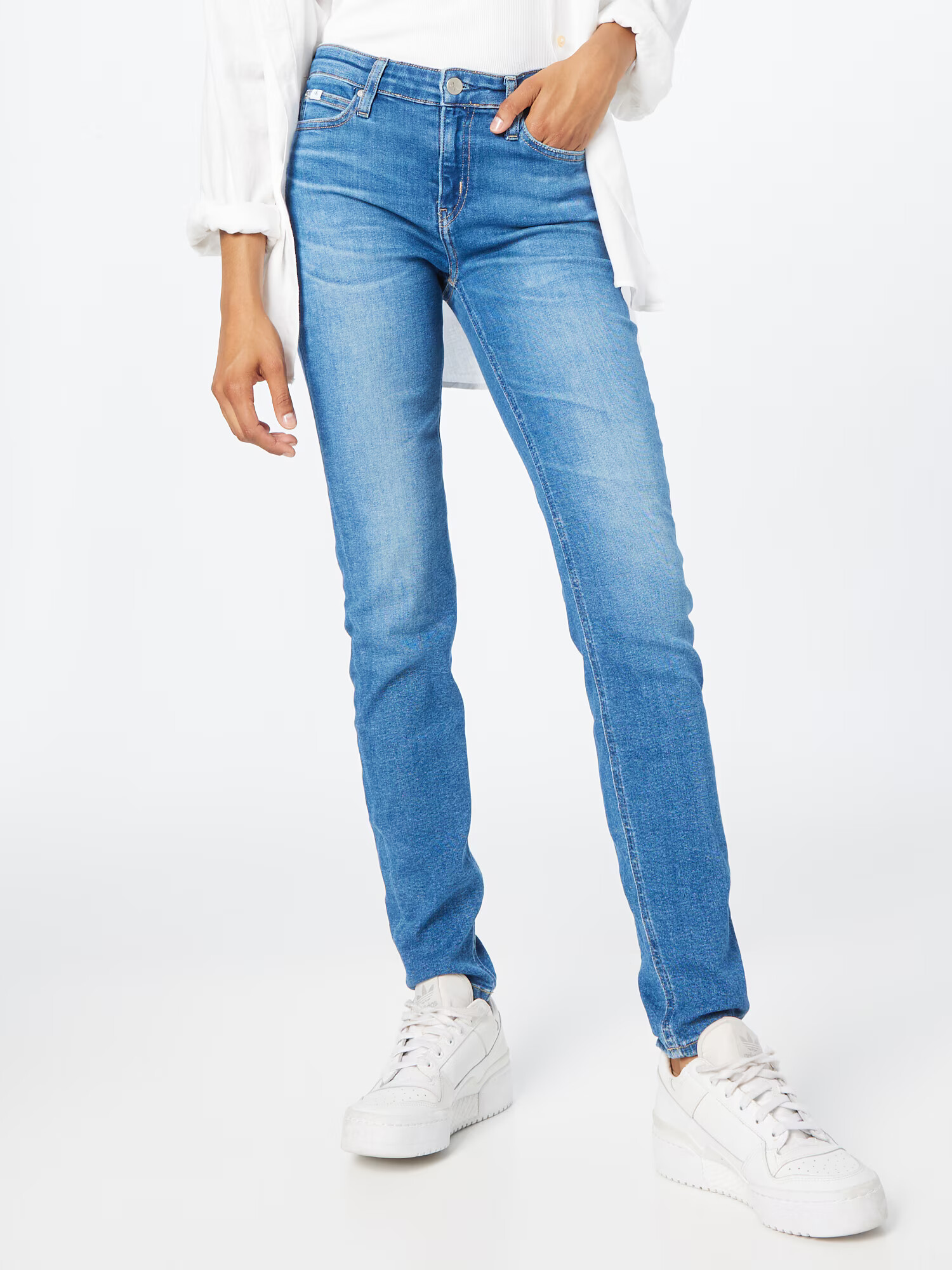 Calvin Klein Jeans Jeans albastru denim - Pled.ro