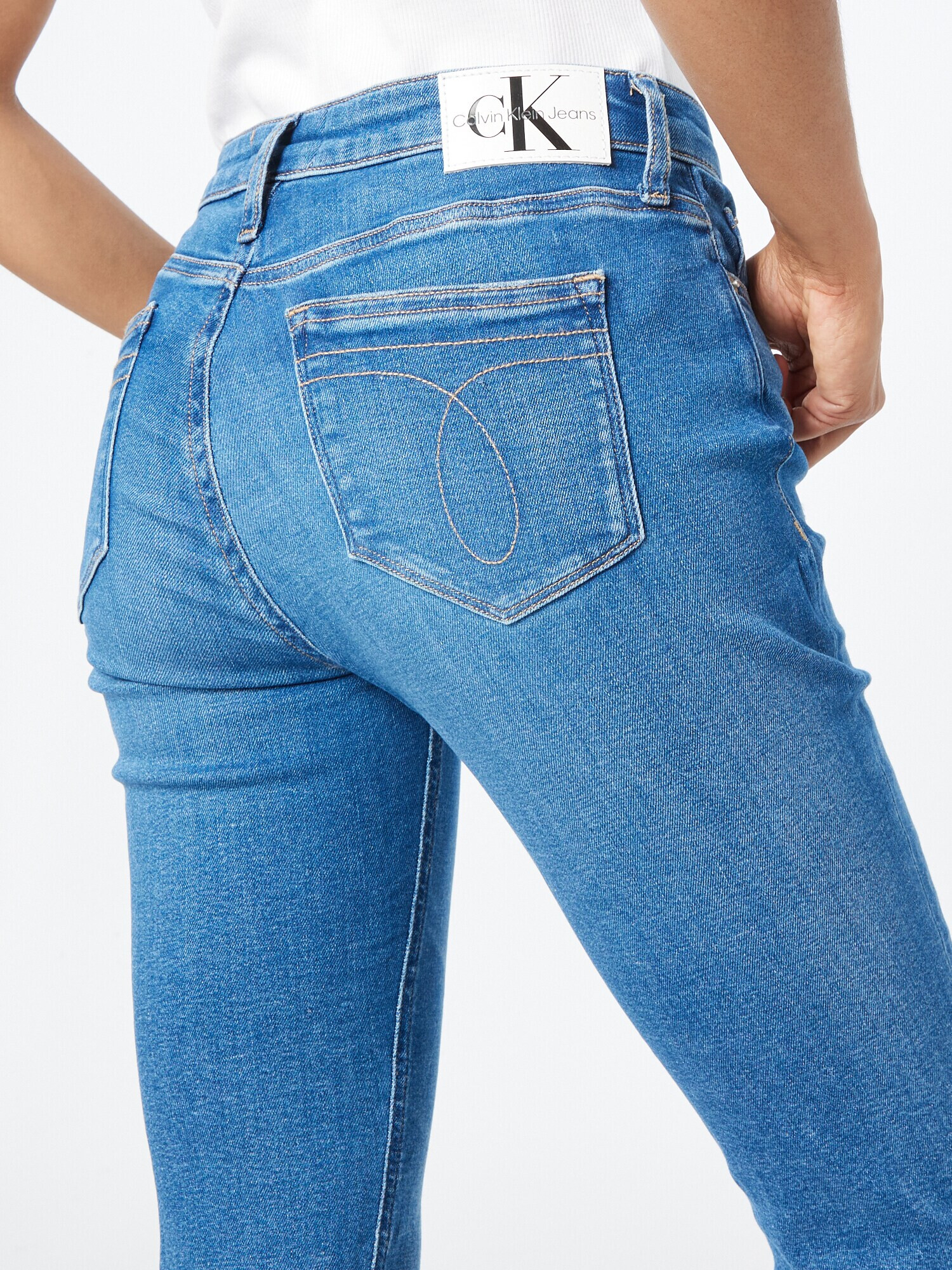 Calvin Klein Jeans Jeans albastru denim - Pled.ro