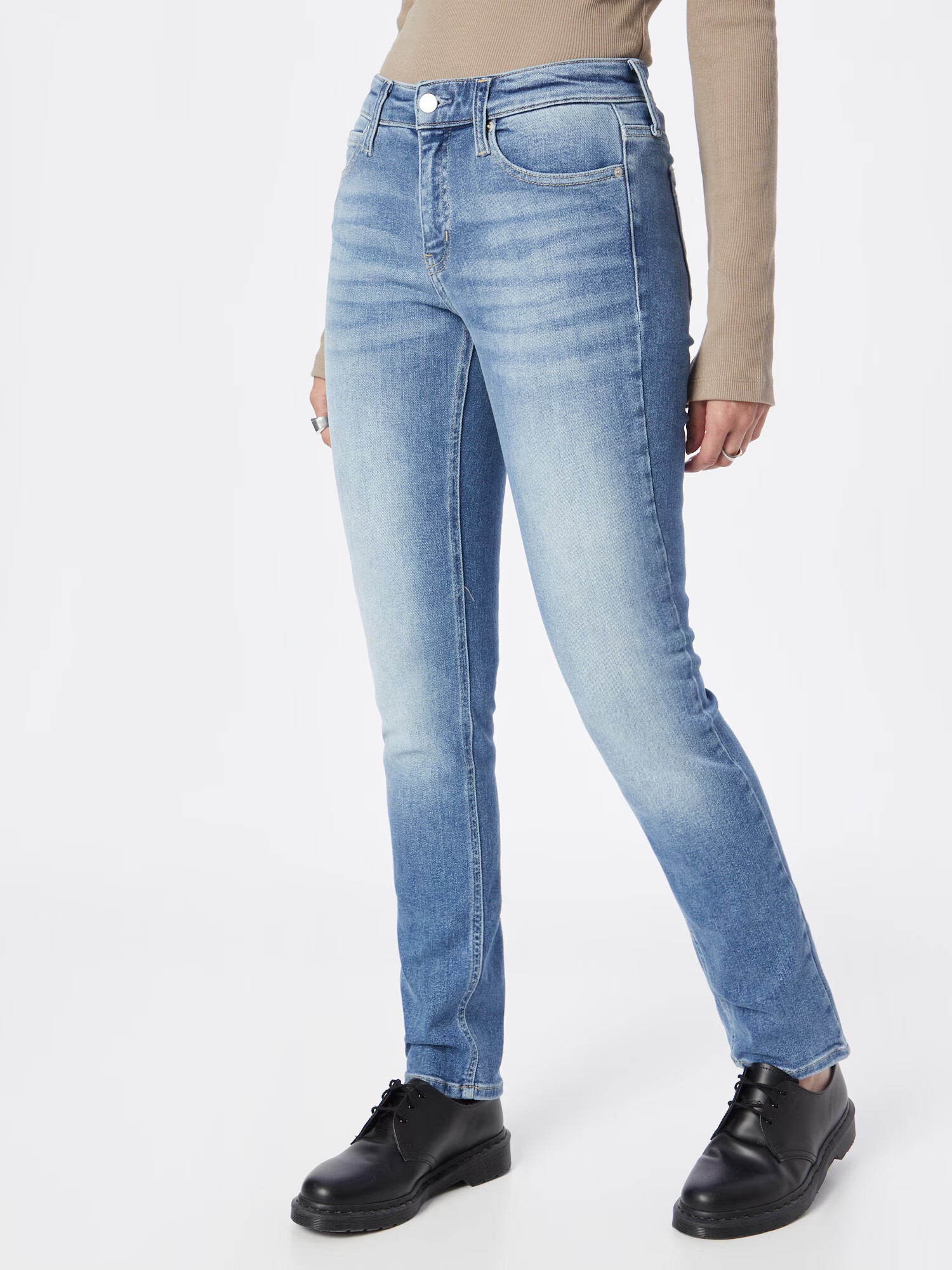 Calvin Klein Jeans Jeans albastru denim - Pled.ro