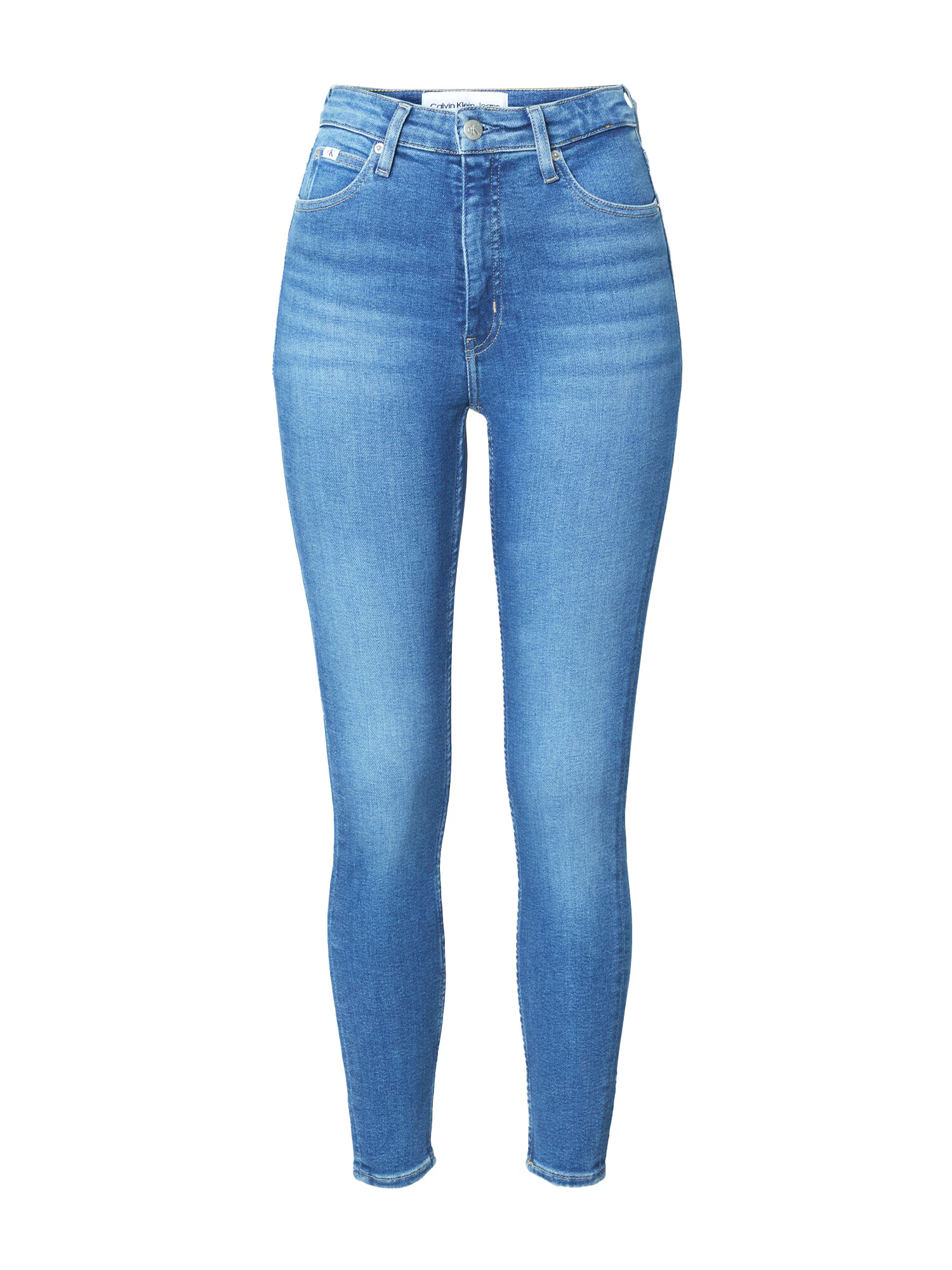 Calvin Klein Jeans Jeans albastru denim / alb - Pled.ro