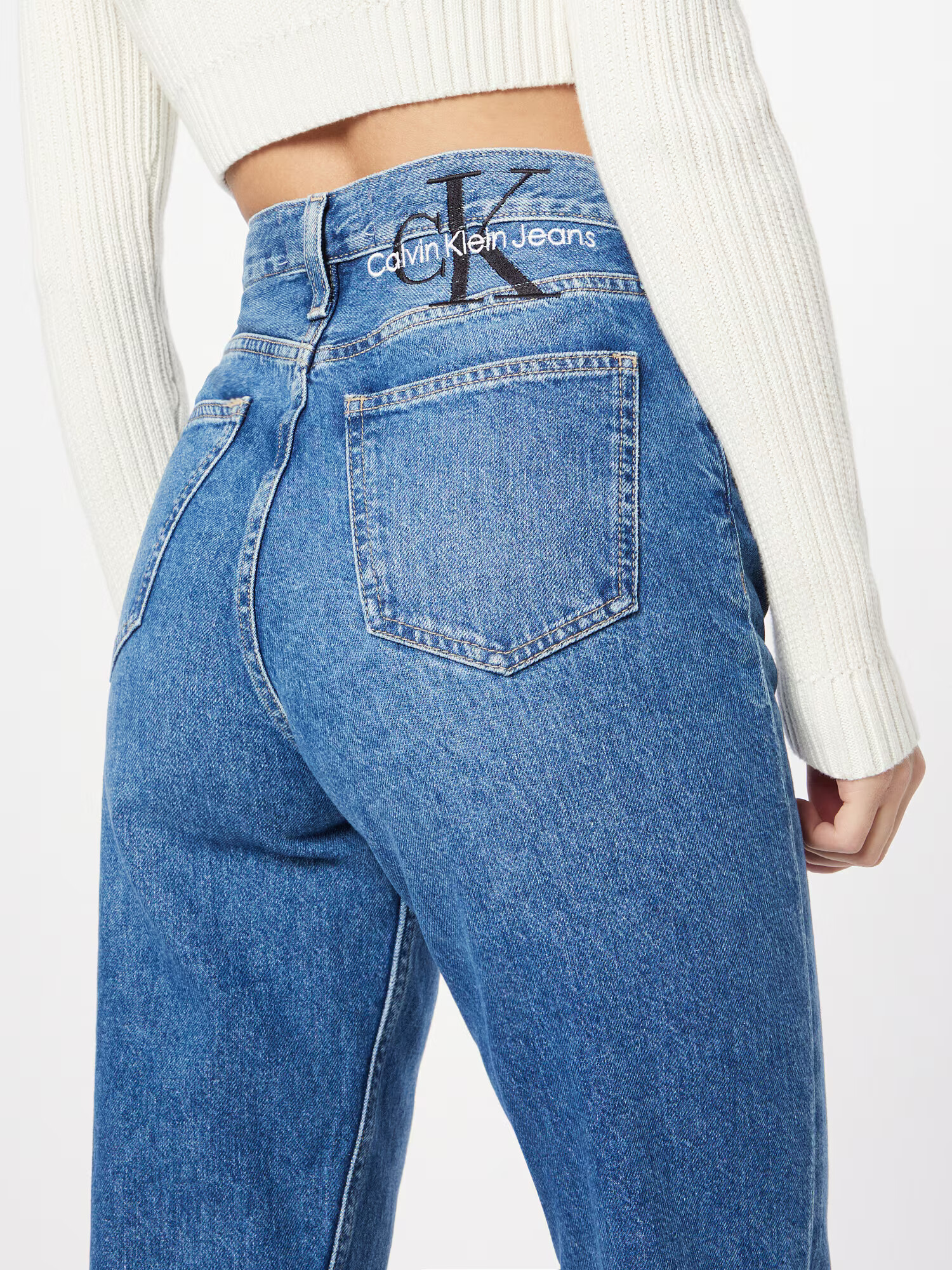 Calvin Klein Jeans Jeans albastru denim - Pled.ro