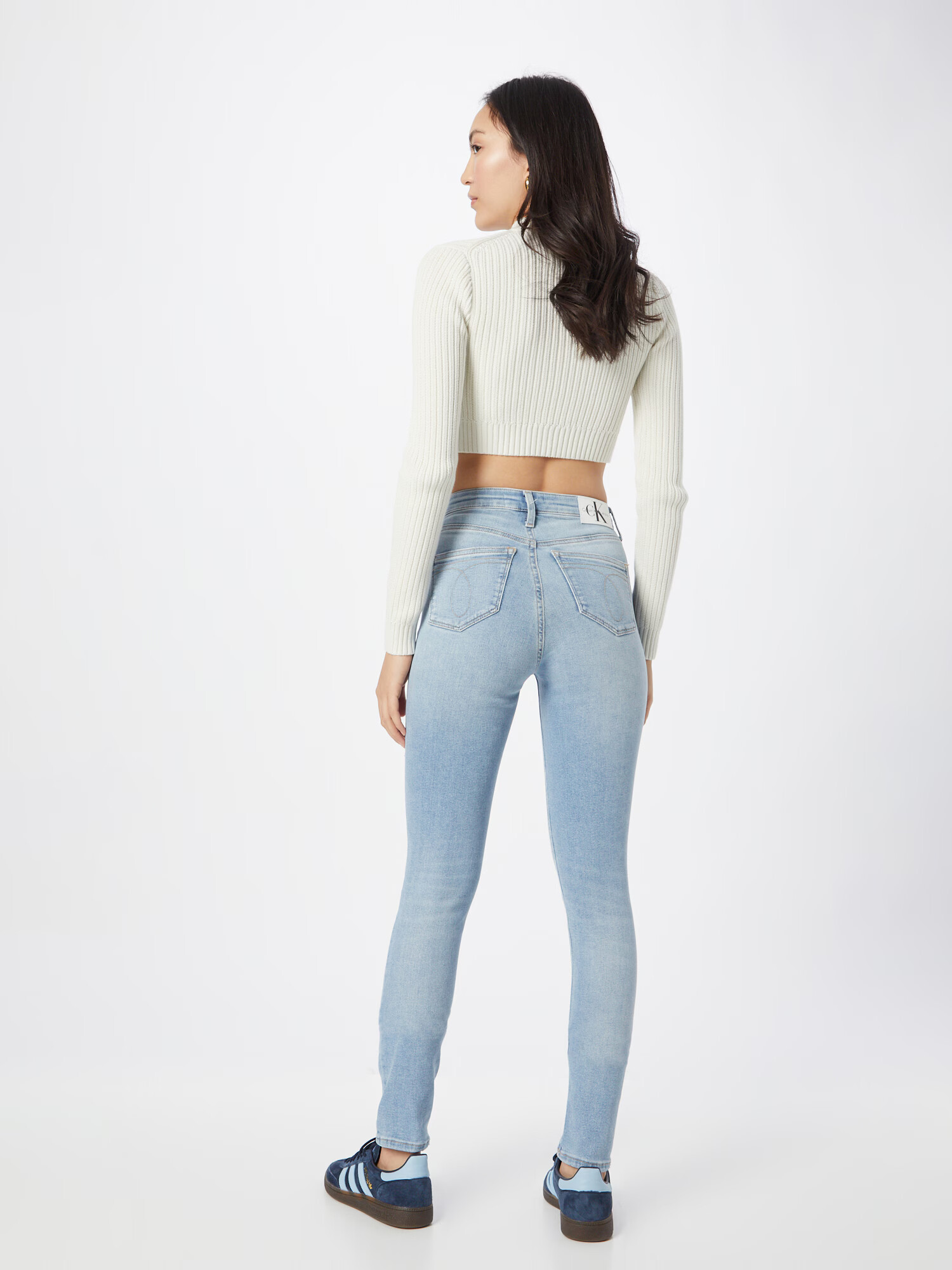 Calvin Klein Jeans Jeans albastru deschis - Pled.ro