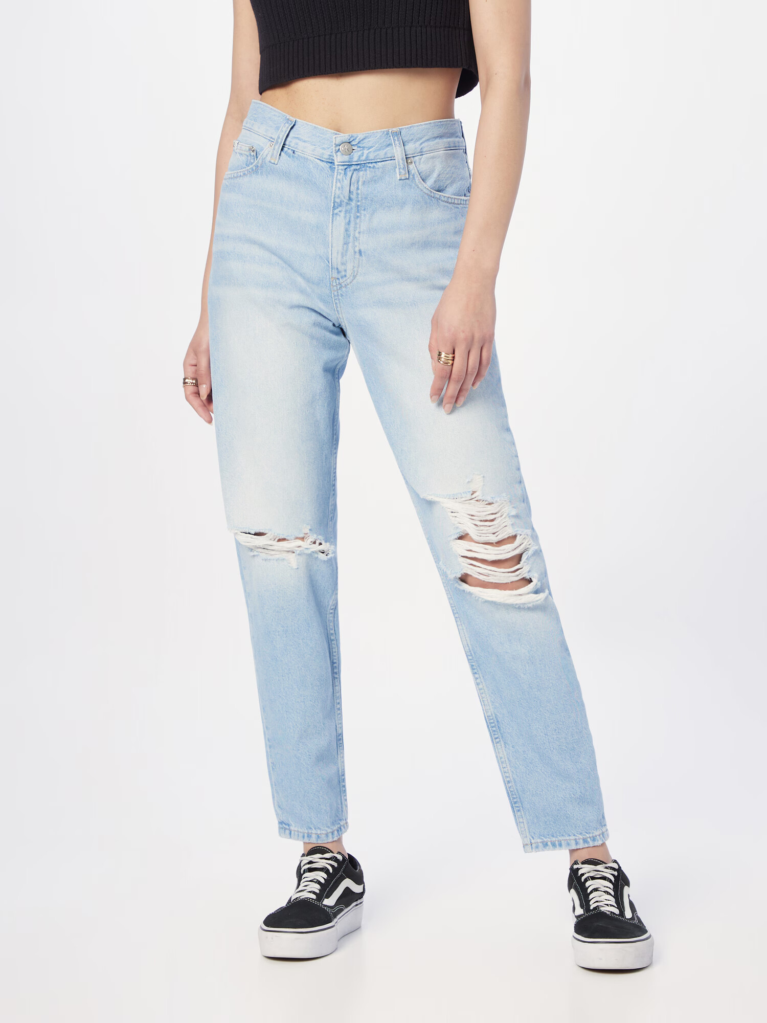 Calvin Klein Jeans Jeans albastru deschis - Pled.ro