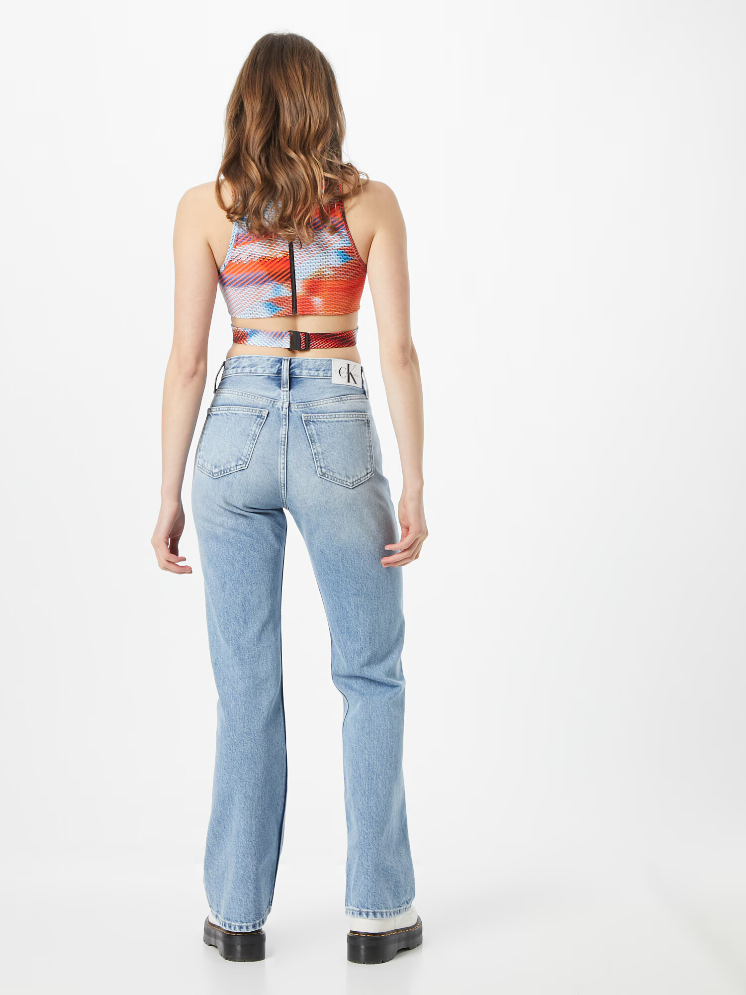 Calvin Klein Jeans Jeans albastru deschis - Pled.ro