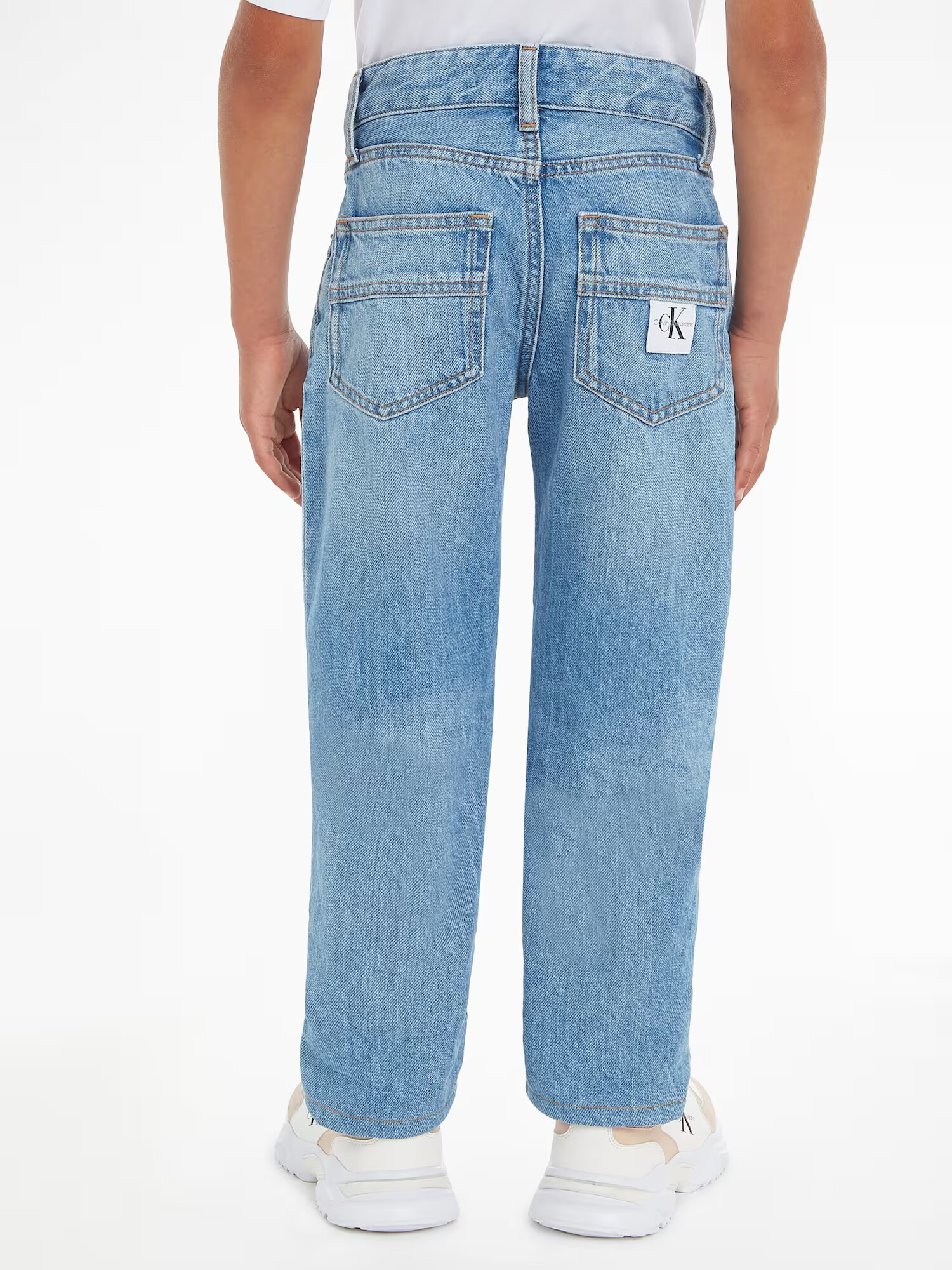 Calvin Klein Jeans Jeans albastru deschis - Pled.ro