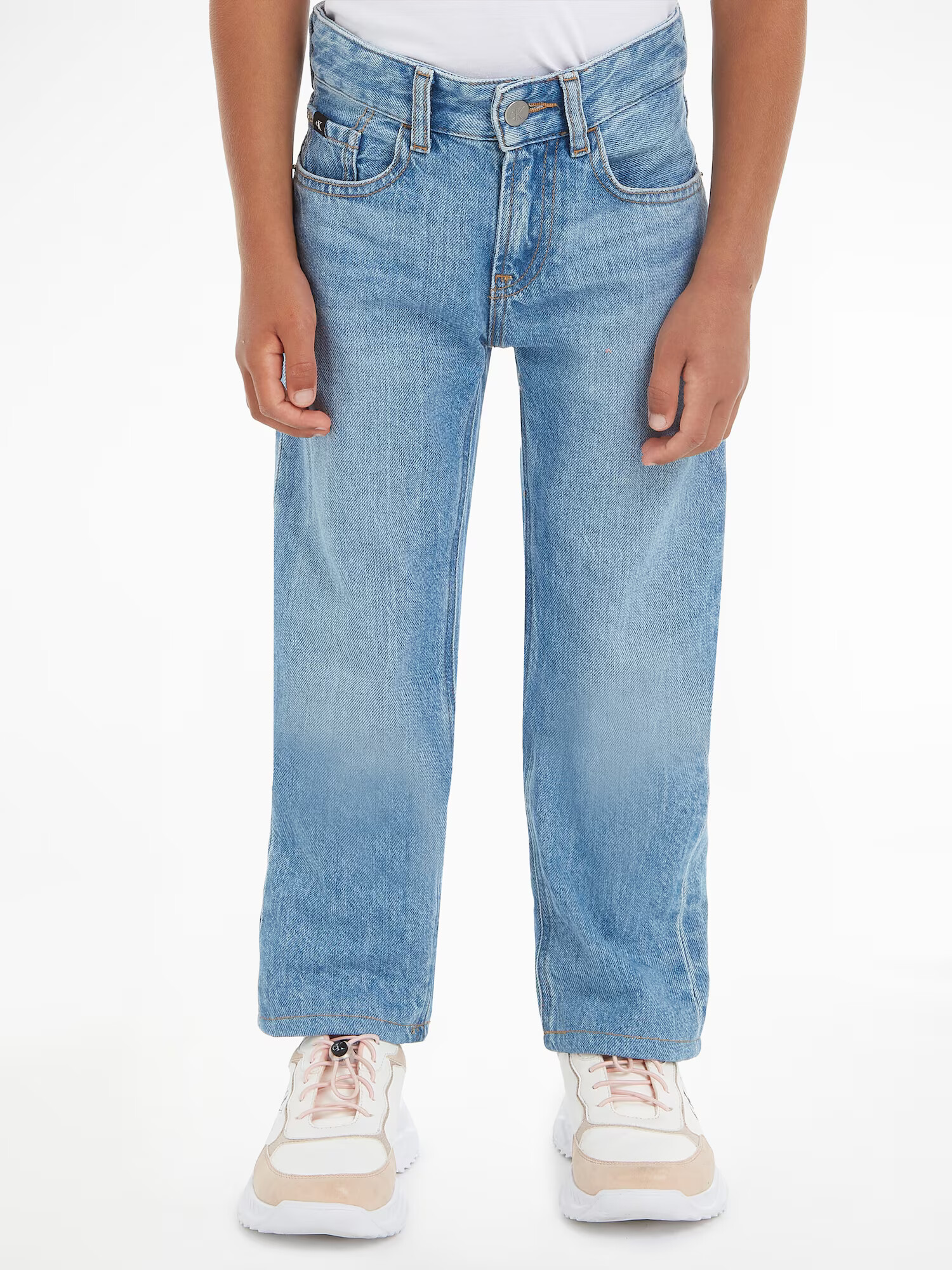 Calvin Klein Jeans Jeans albastru deschis - Pled.ro