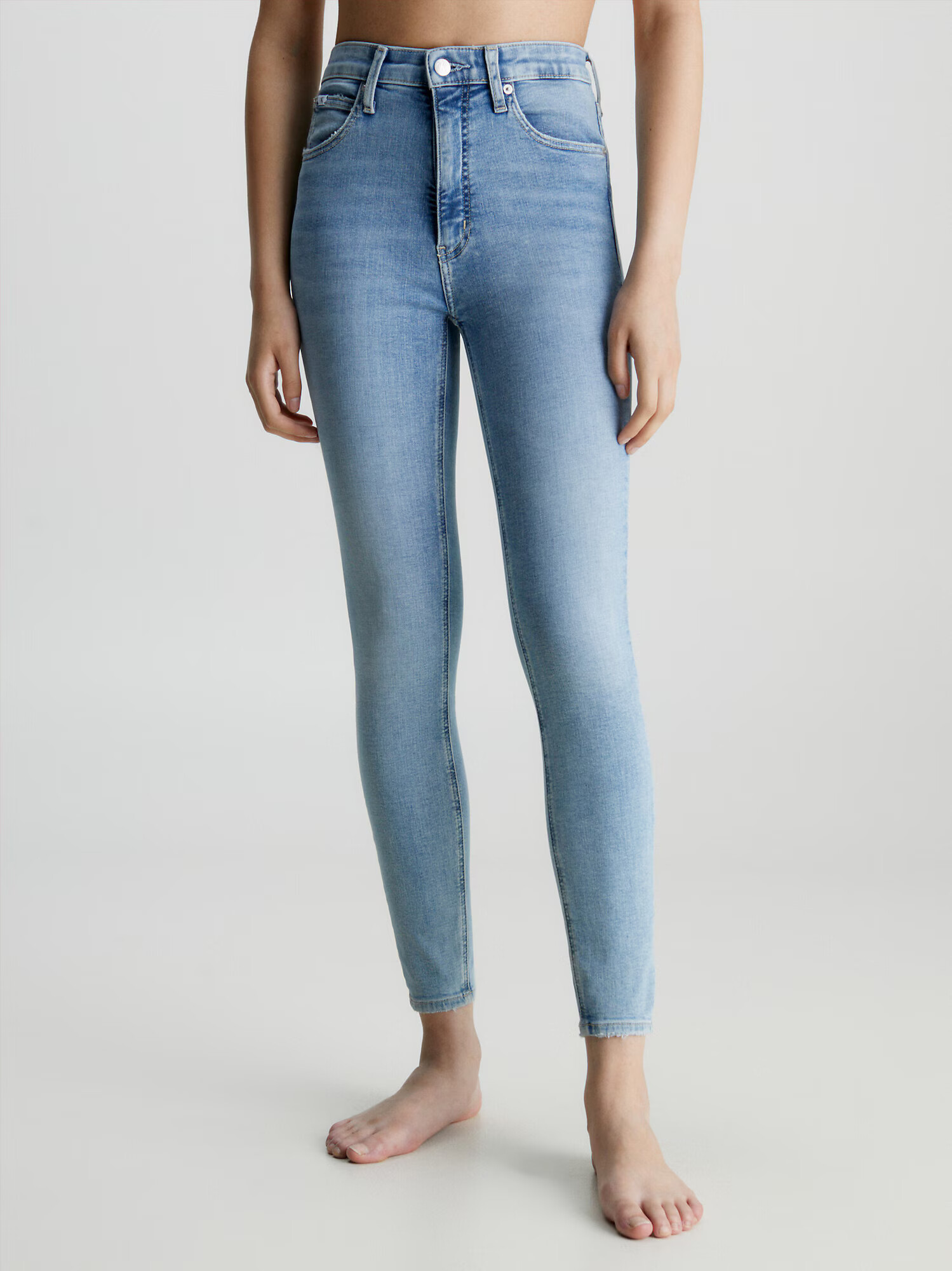 Calvin Klein Jeans Jeans albastru deschis - Pled.ro