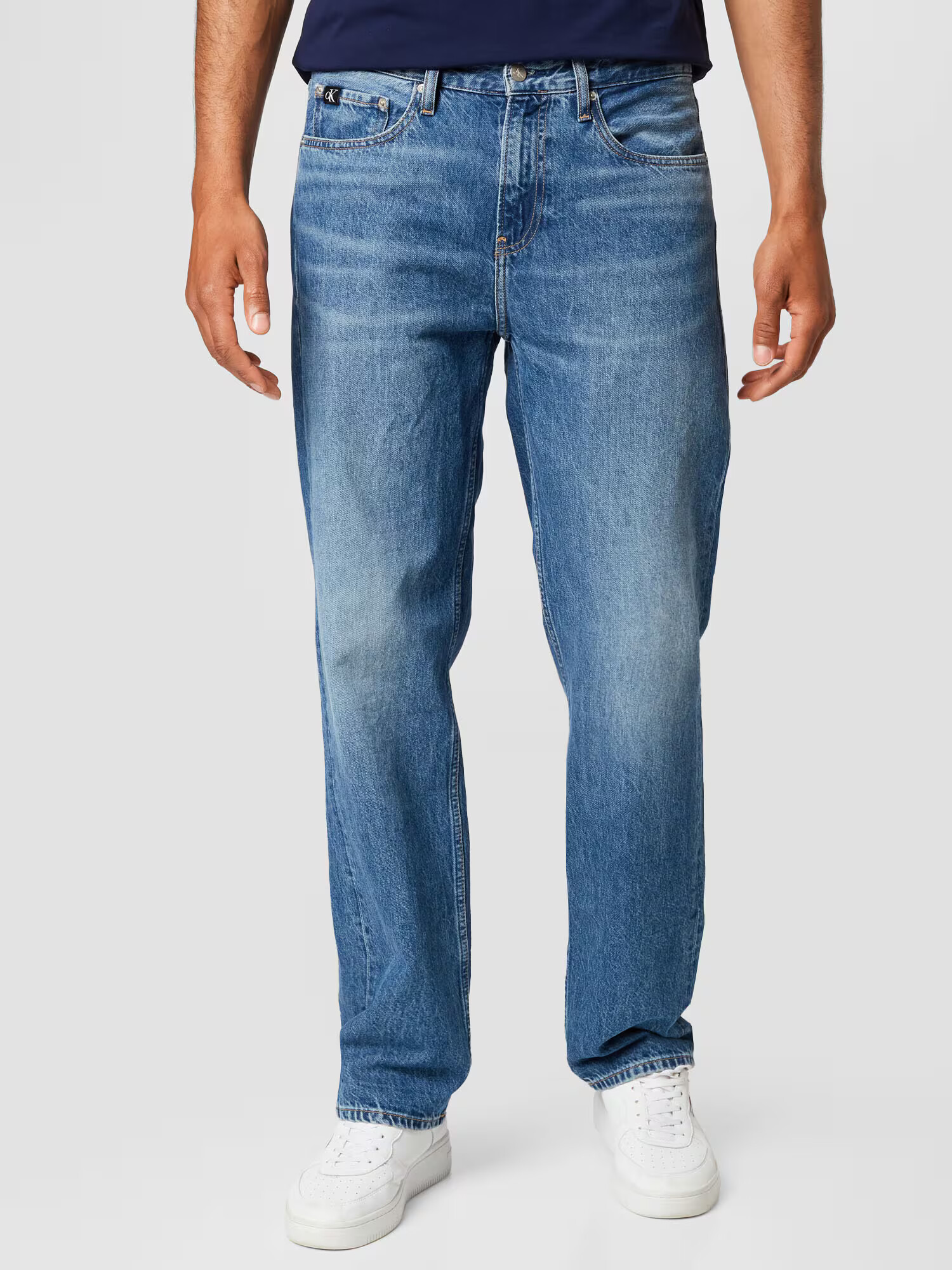 Calvin Klein Jeans Jeans albastru închis - Pled.ro