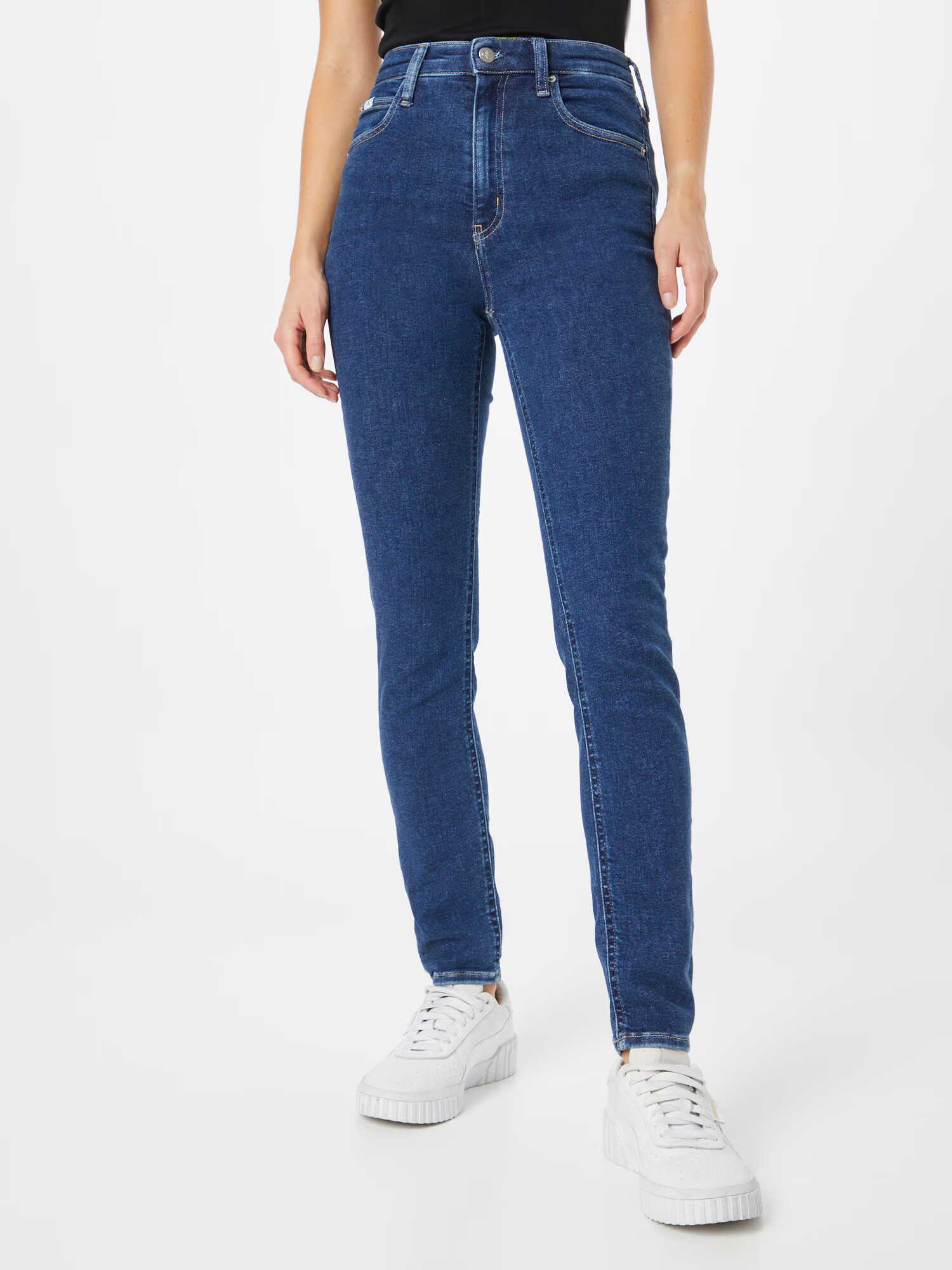 Calvin Klein Jeans Jeans albastru închis - Pled.ro