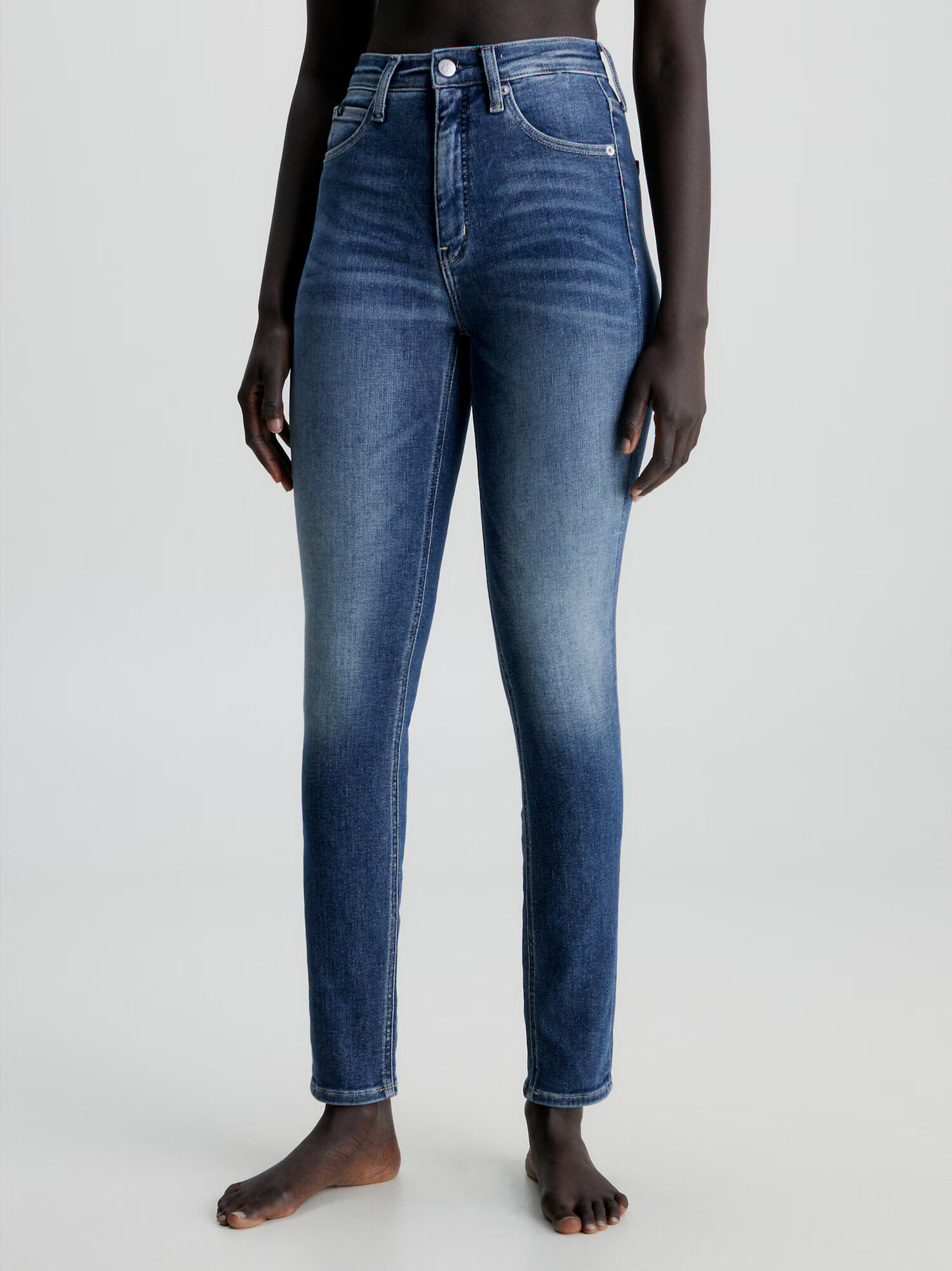 Calvin Klein Jeans Jeans albastru închis - Pled.ro