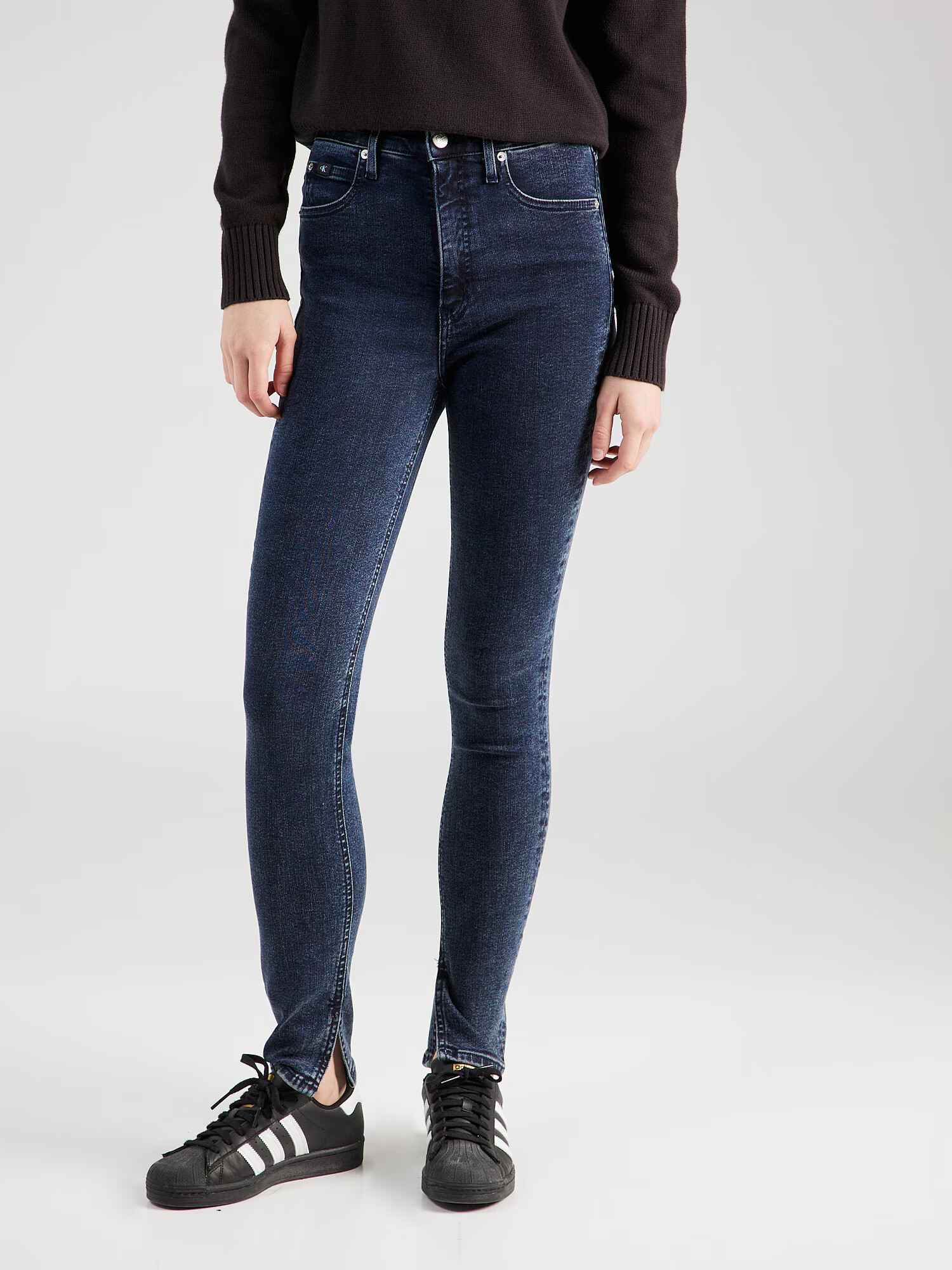 Calvin Klein Jeans Jeans albastru închis - Pled.ro