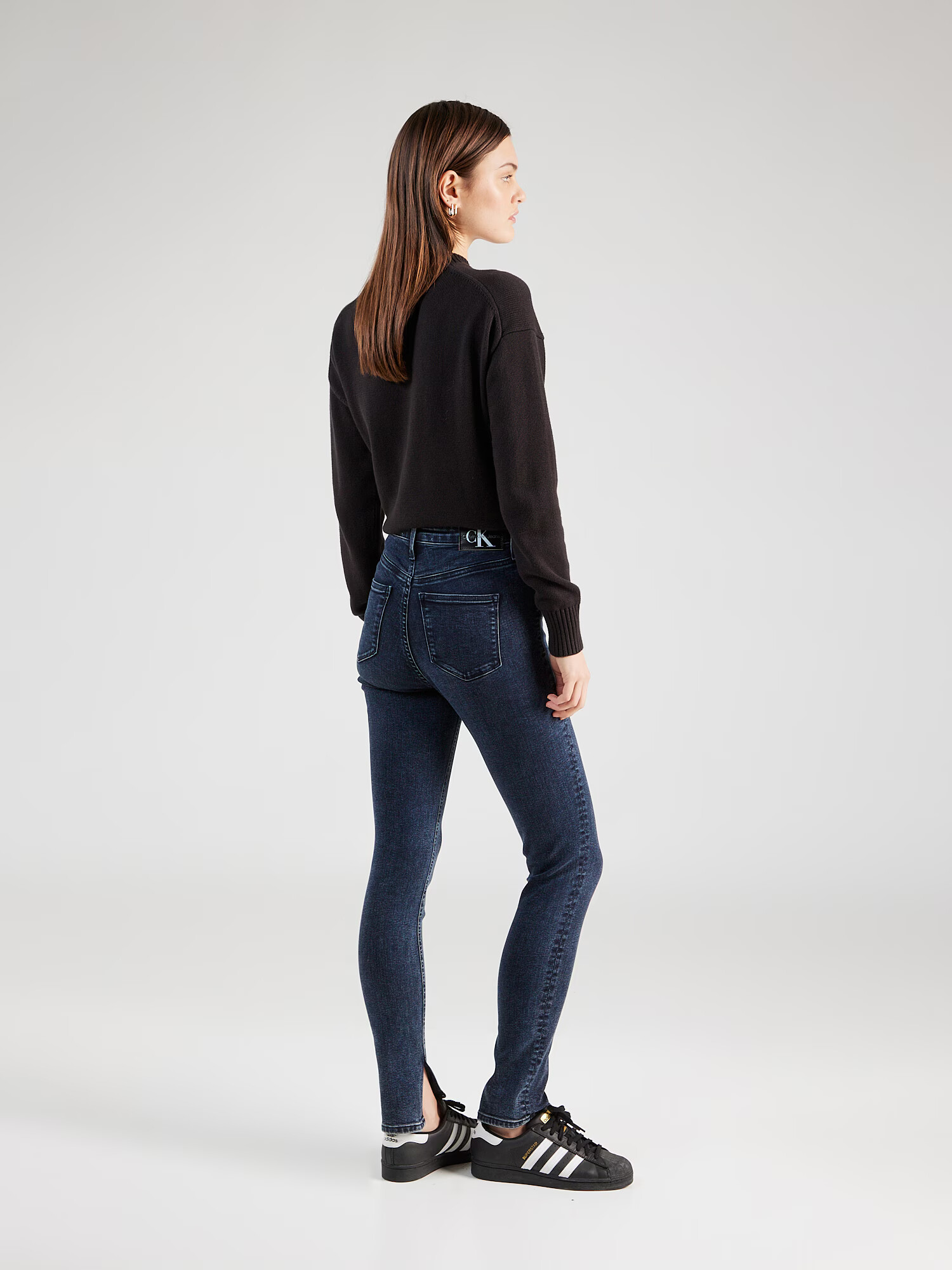 Calvin Klein Jeans Jeans albastru închis - Pled.ro