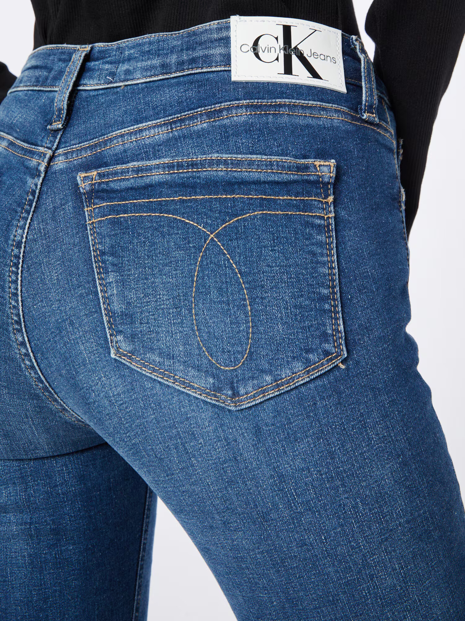 Calvin Klein Jeans Jeans albastru închis - Pled.ro