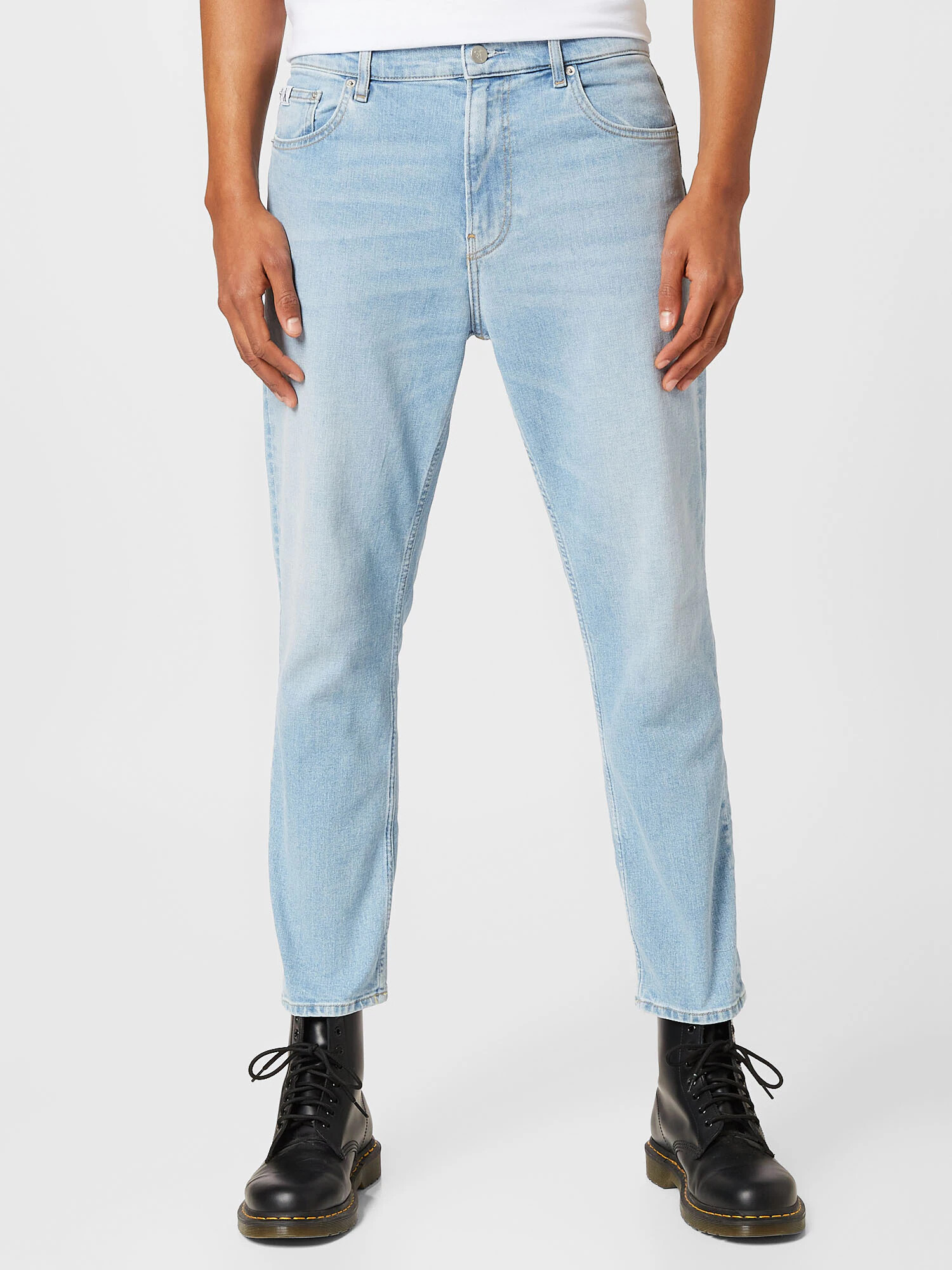 Calvin Klein Jeans Jeans 'DAD JEAN' albastru deschis - Pled.ro