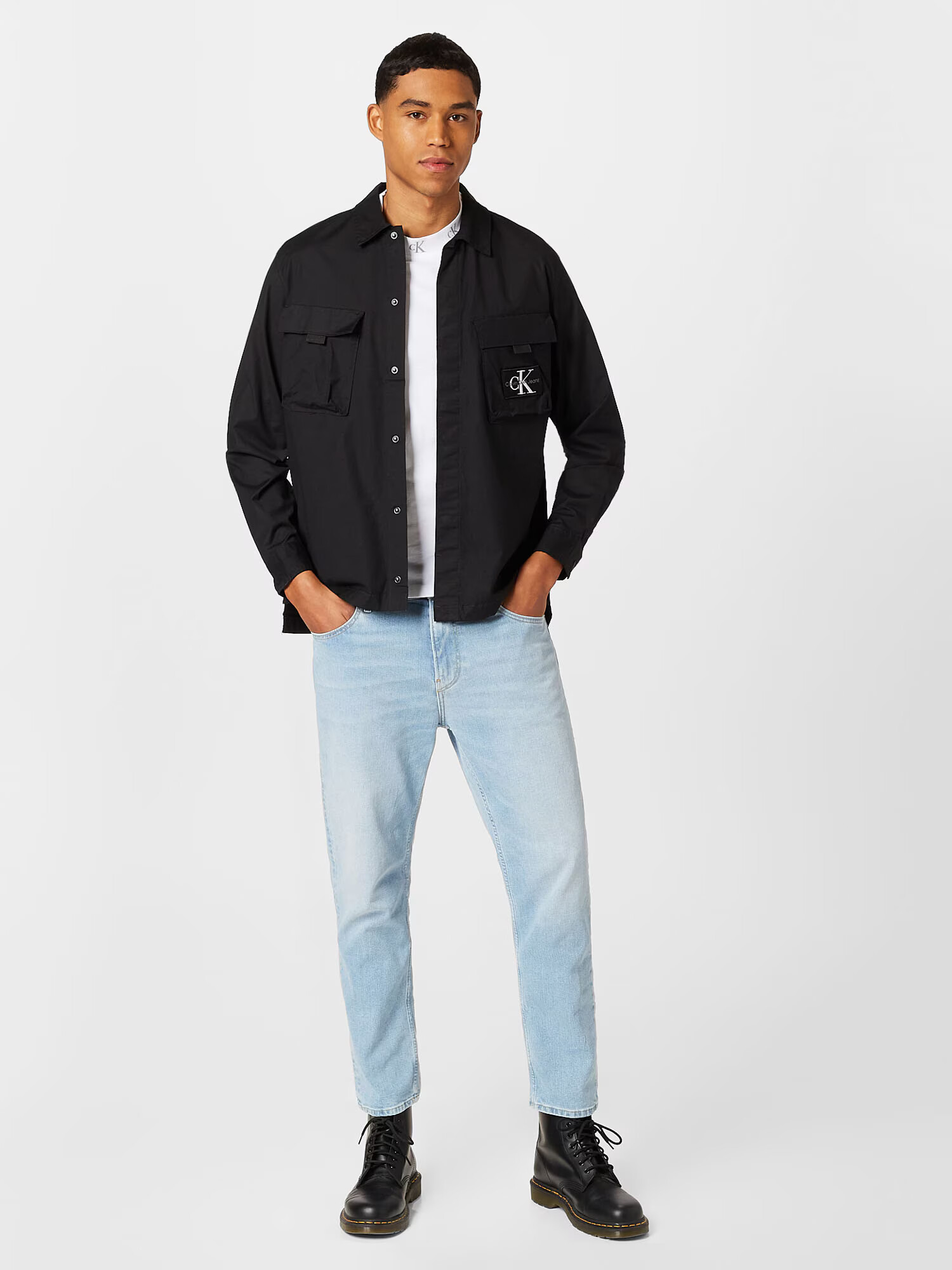 Calvin Klein Jeans Jeans 'DAD JEAN' albastru deschis - Pled.ro