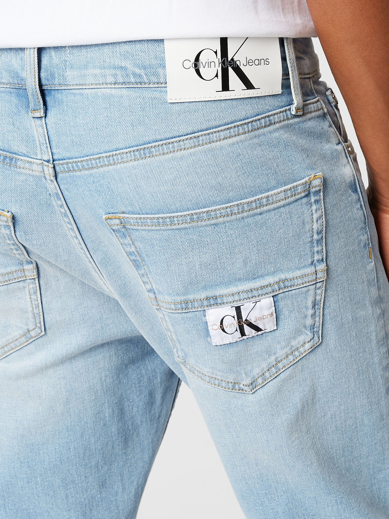 Calvin Klein Jeans Jeans 'DAD JEAN' albastru deschis - Pled.ro