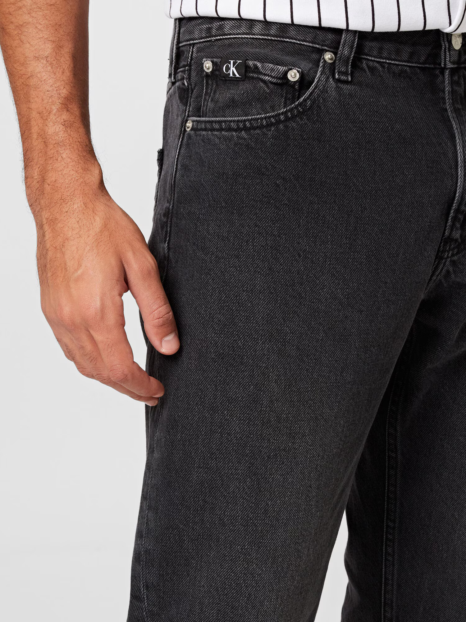 Calvin Klein Jeans Jeans 'DAD' negru denim - Pled.ro