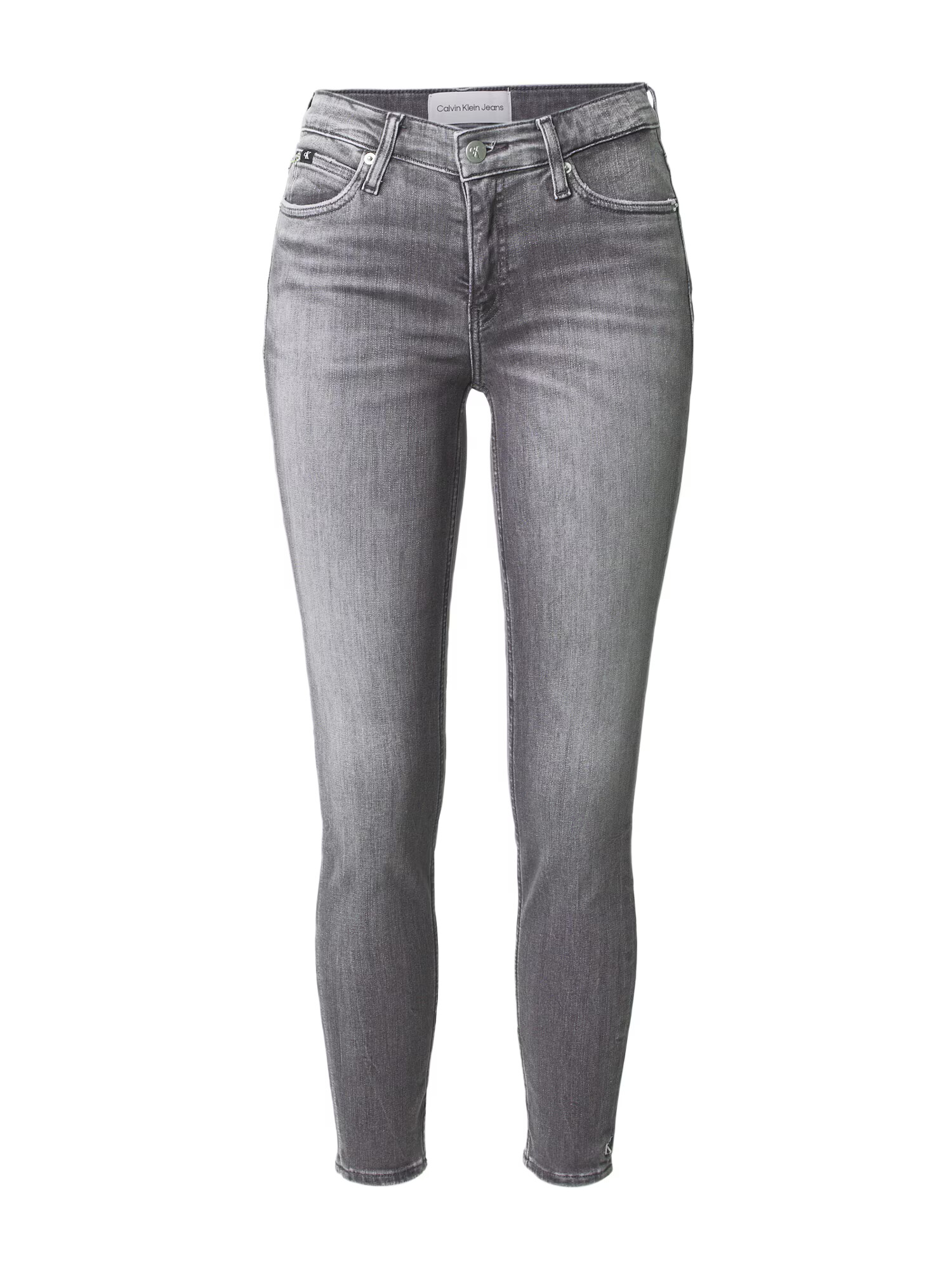 Calvin Klein Jeans Jeans gri denim - Pled.ro