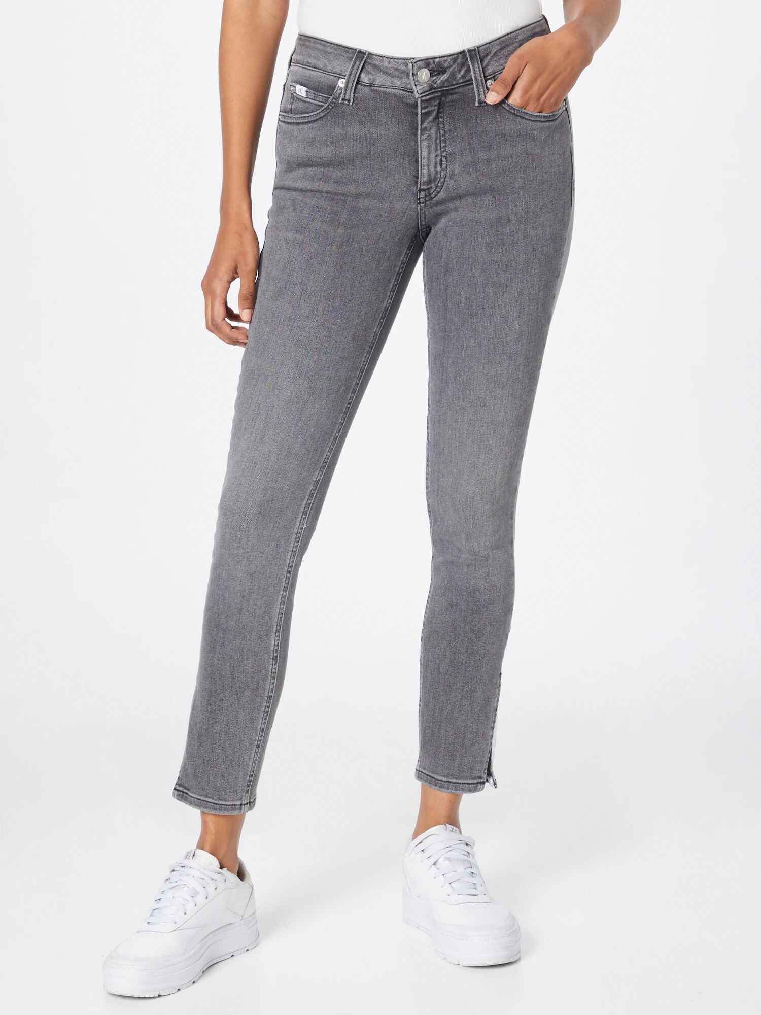 Calvin Klein Jeans Jeans gri denim - Pled.ro