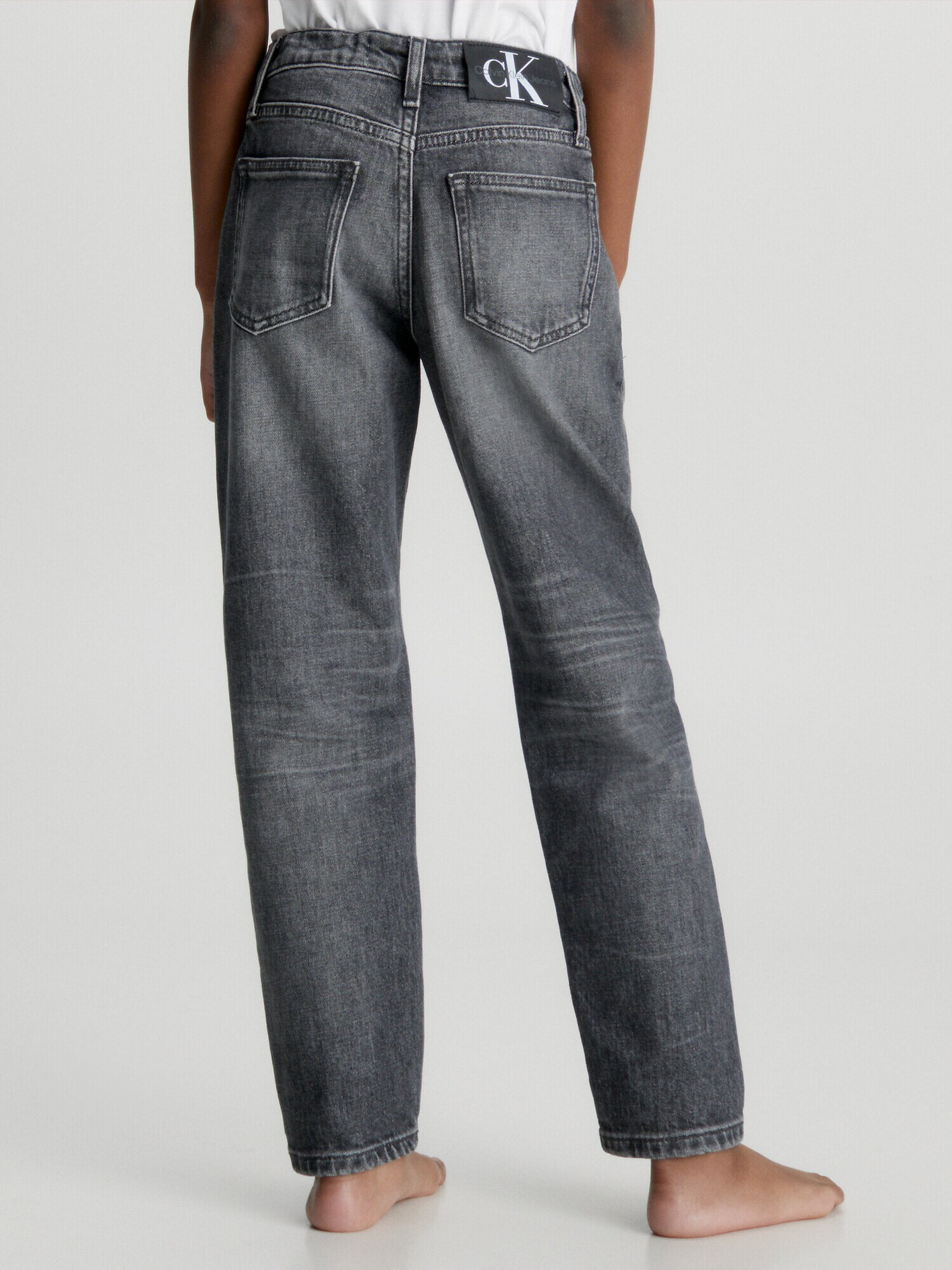 Calvin Klein Jeans Jeans gri denim - Pled.ro