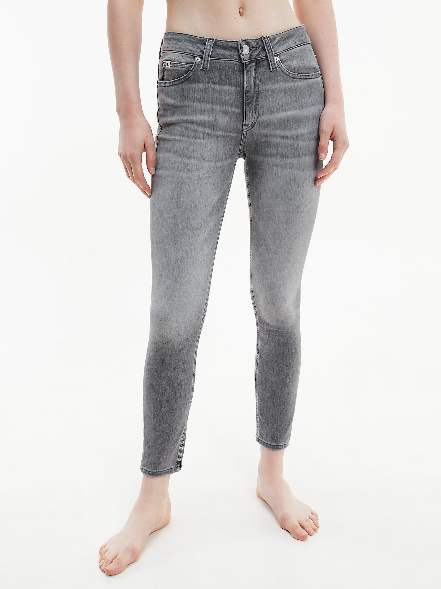 Calvin Klein Jeans Jeans gri denim - Pled.ro