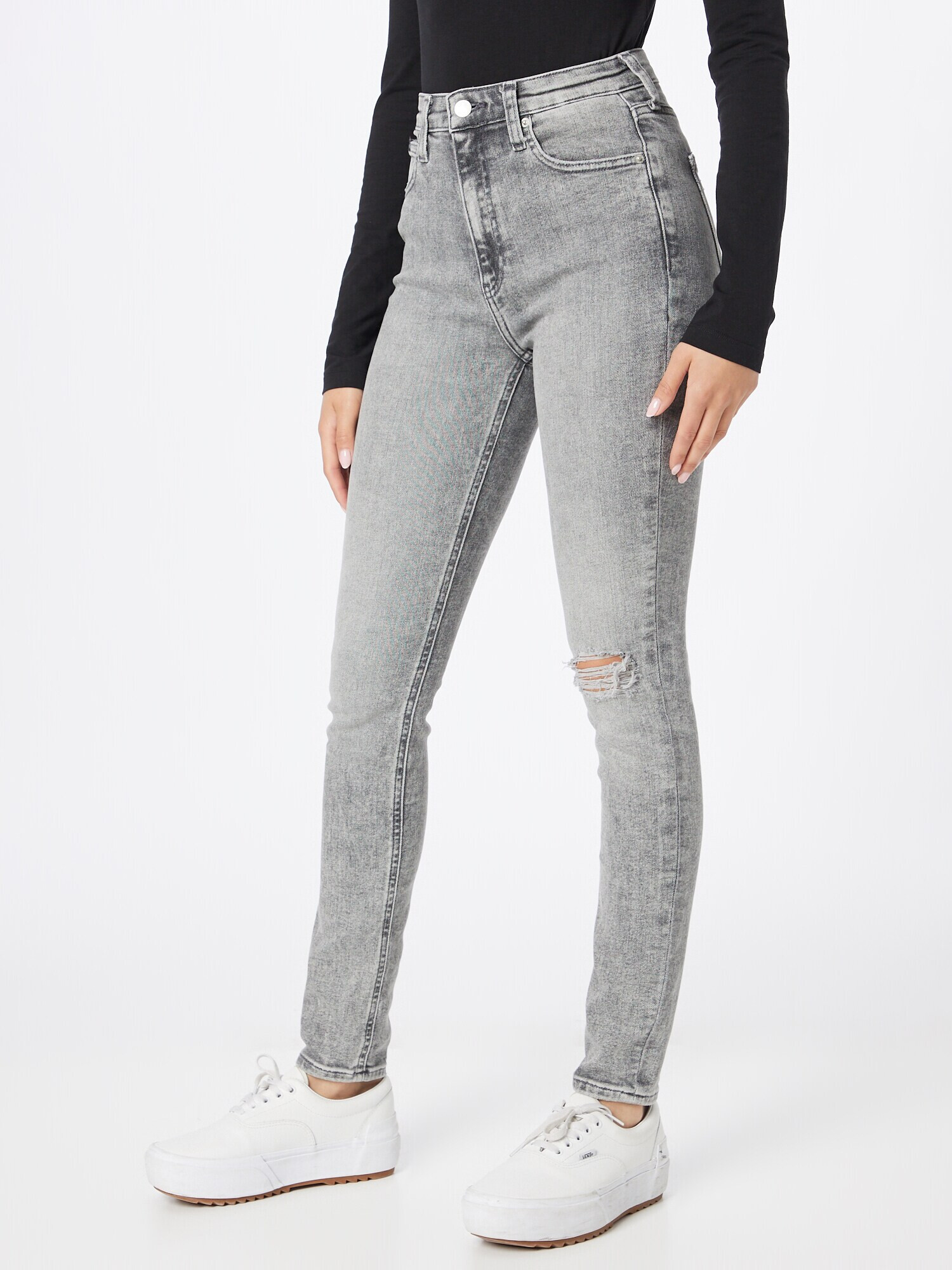 Calvin Klein Jeans Jeans gri denim - Pled.ro