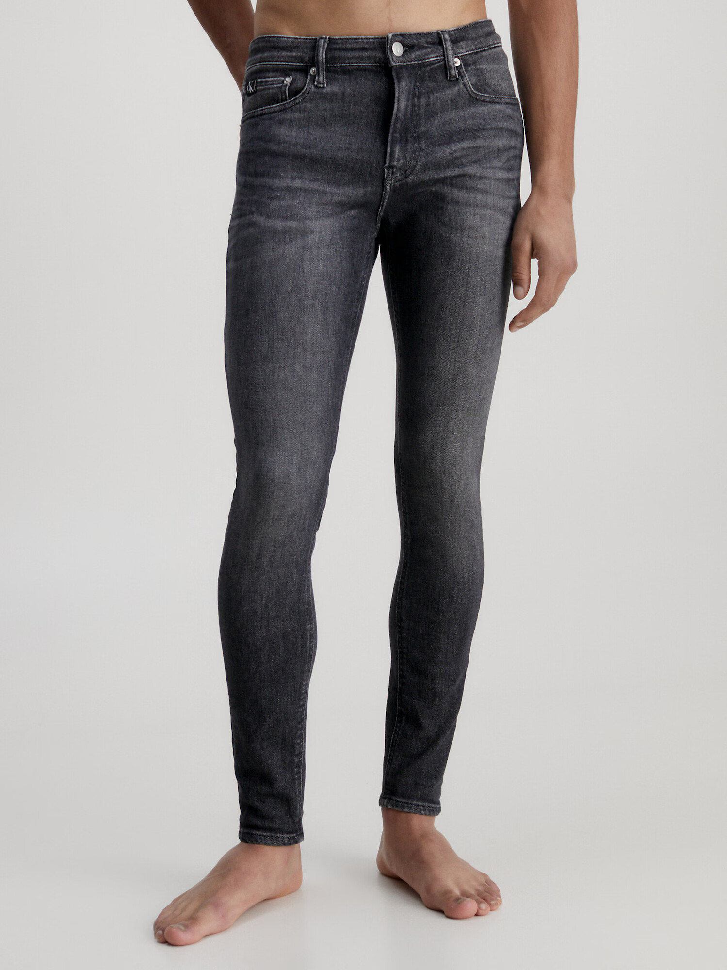 Calvin Klein Jeans Jeans gri / negru - Pled.ro