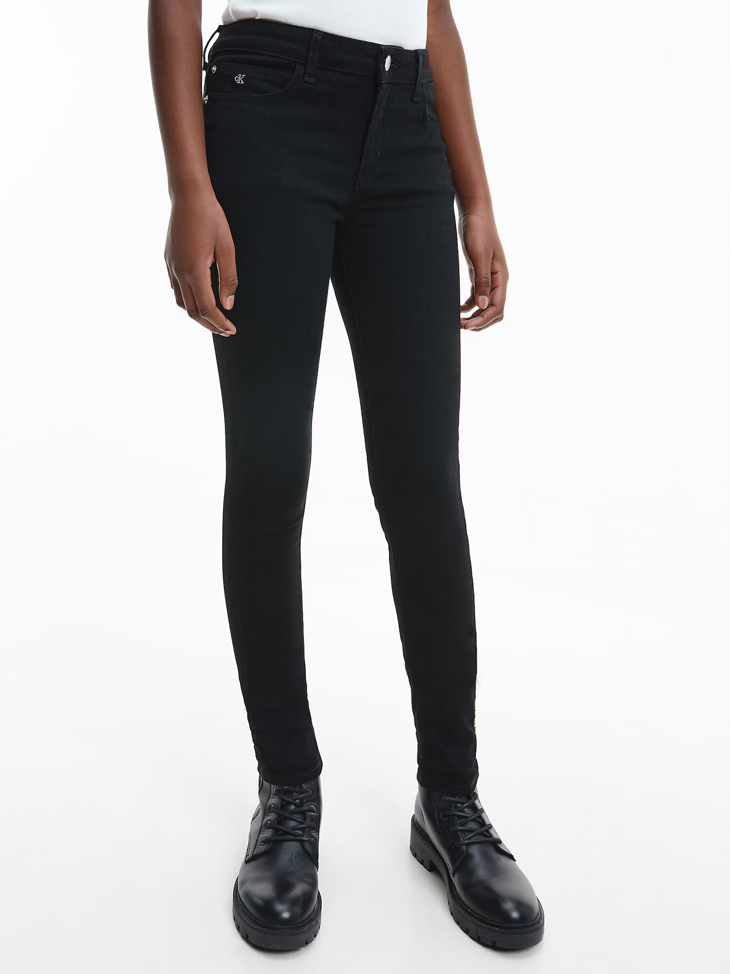 Calvin Klein Jeans Jeans negru - Pled.ro