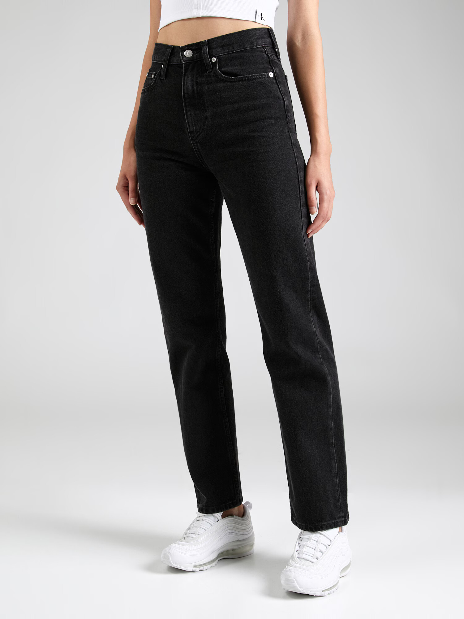 Calvin Klein Jeans Jeans negru - Pled.ro