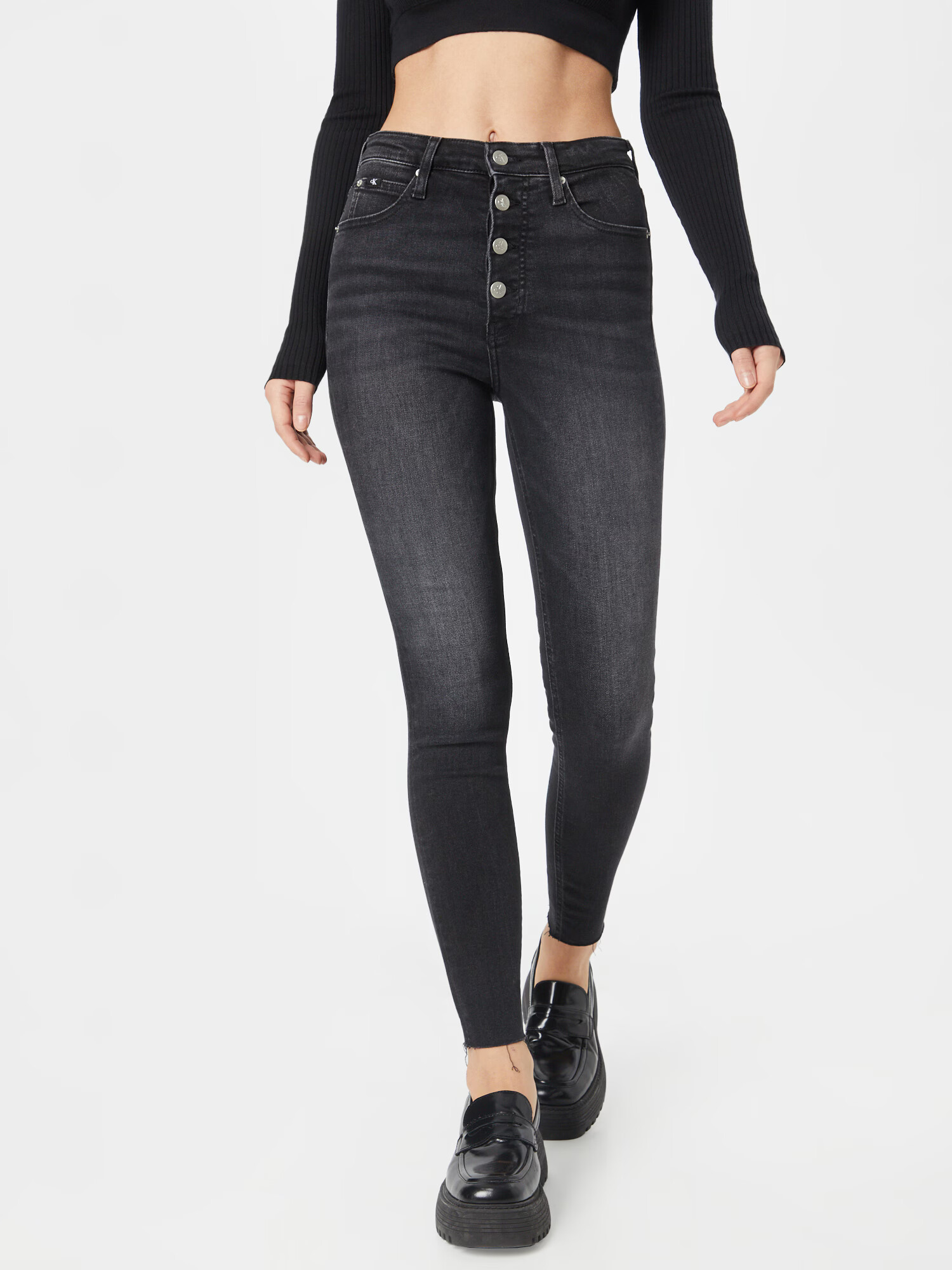 Calvin Klein Jeans Jeans negru denim - Pled.ro