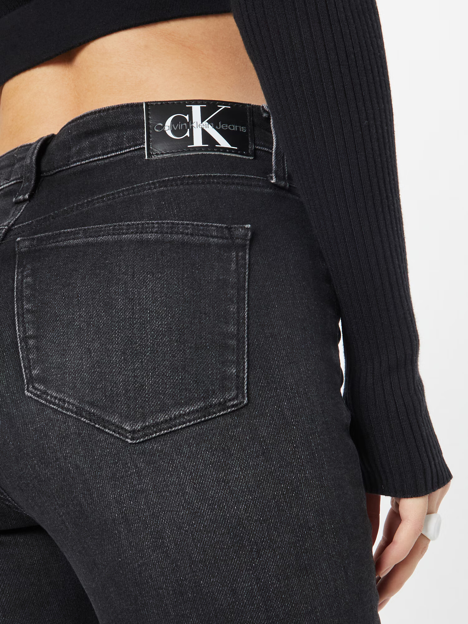 Calvin Klein Jeans Jeans negru denim - Pled.ro