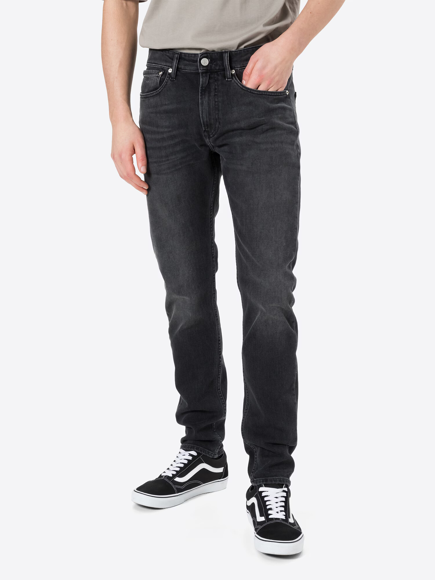 Calvin Klein Jeans Jeans negru denim - Pled.ro