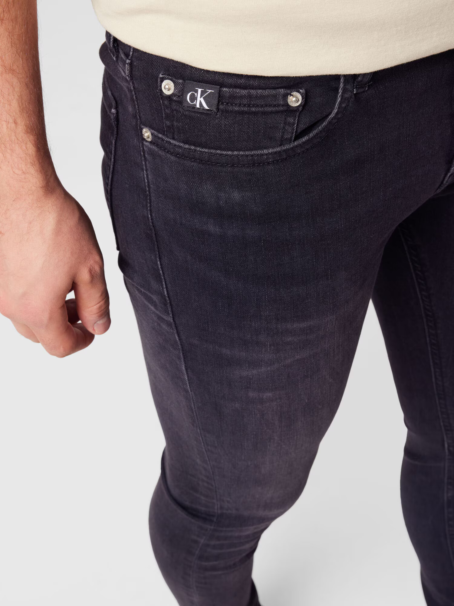 Calvin Klein Jeans Jeans negru denim - Pled.ro