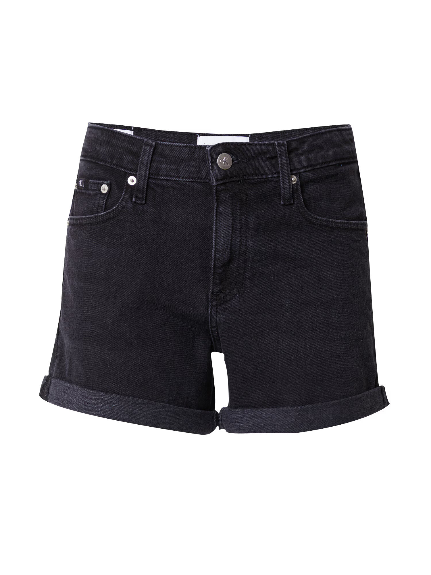 Calvin Klein Jeans Jeans negru denim / alb - Pled.ro