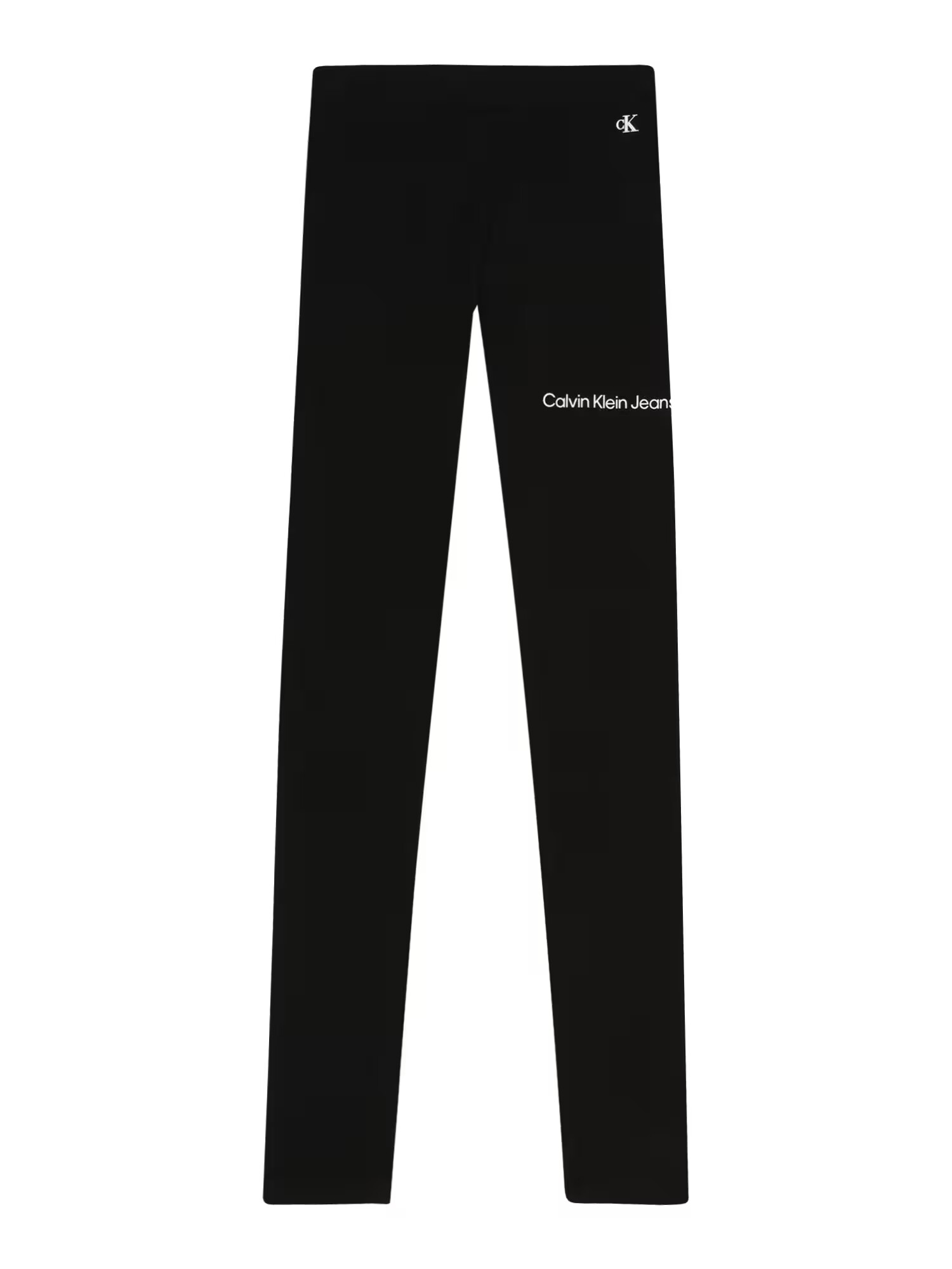 Calvin Klein Jeans Leggings negru / alb - Pled.ro